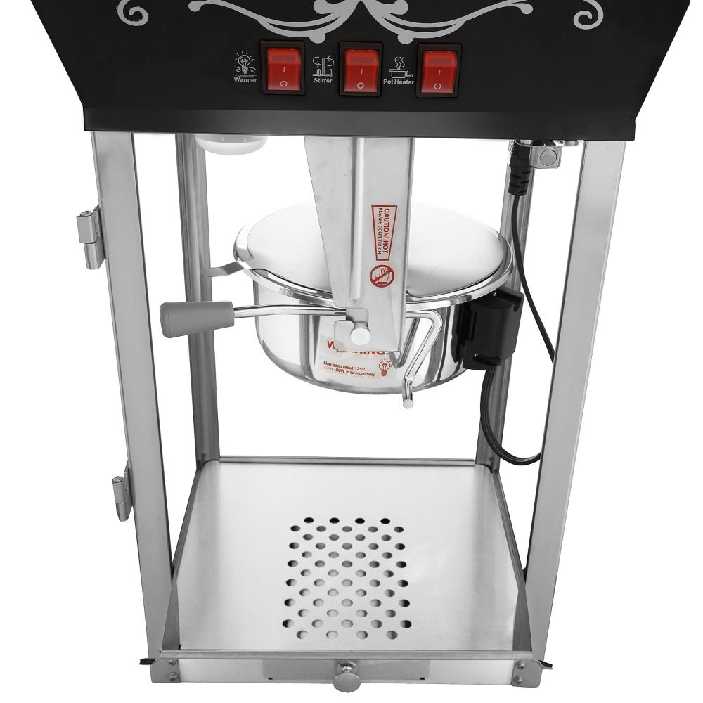 Great Northern Popcorn 1 Cups Oil Popcorn Machine, Stainless Steel,  Tabletop, 12oz, ETL Safety Listed in the Popcorn Machines department at