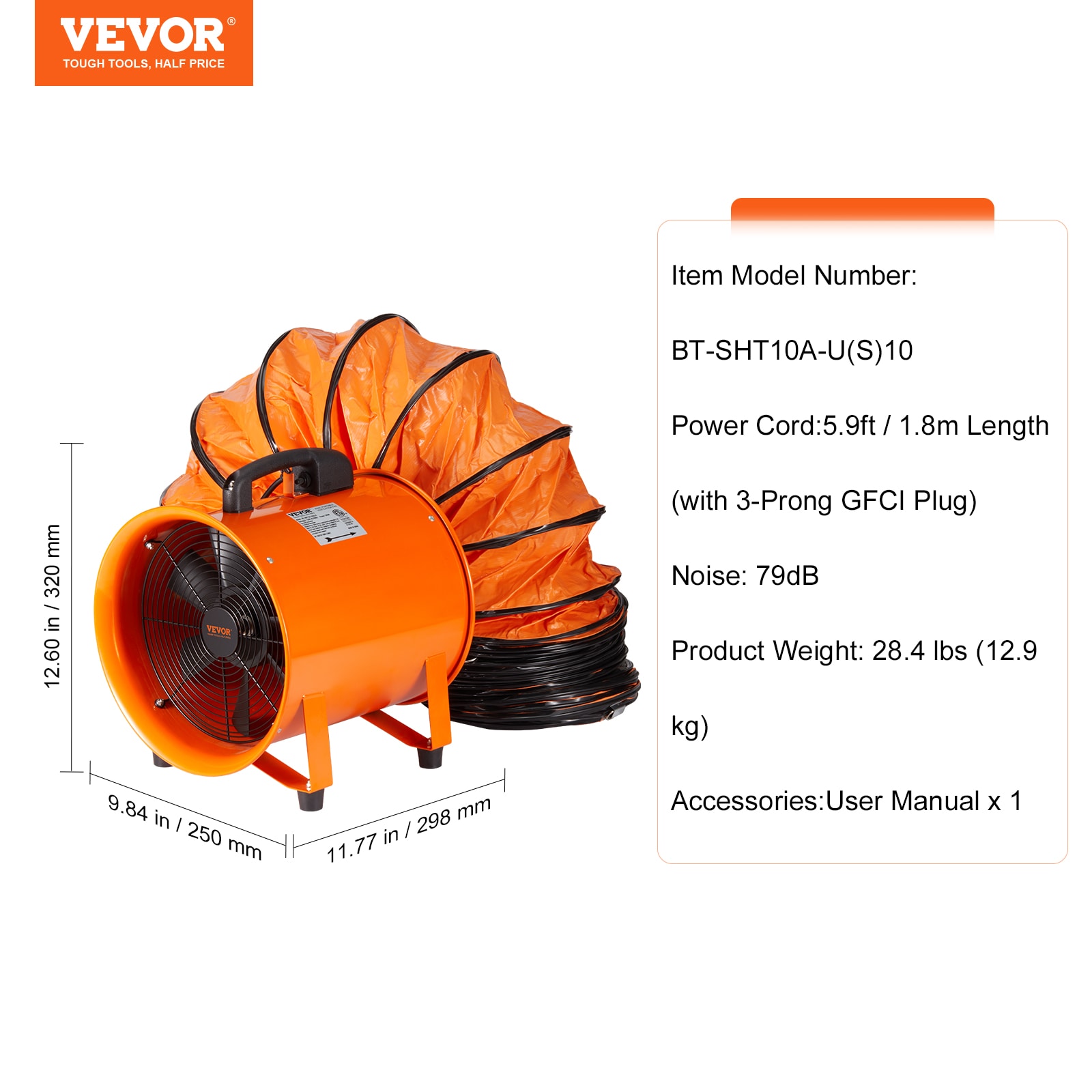 VEVOR BXSG550W512INKRV0V1  - View #8
