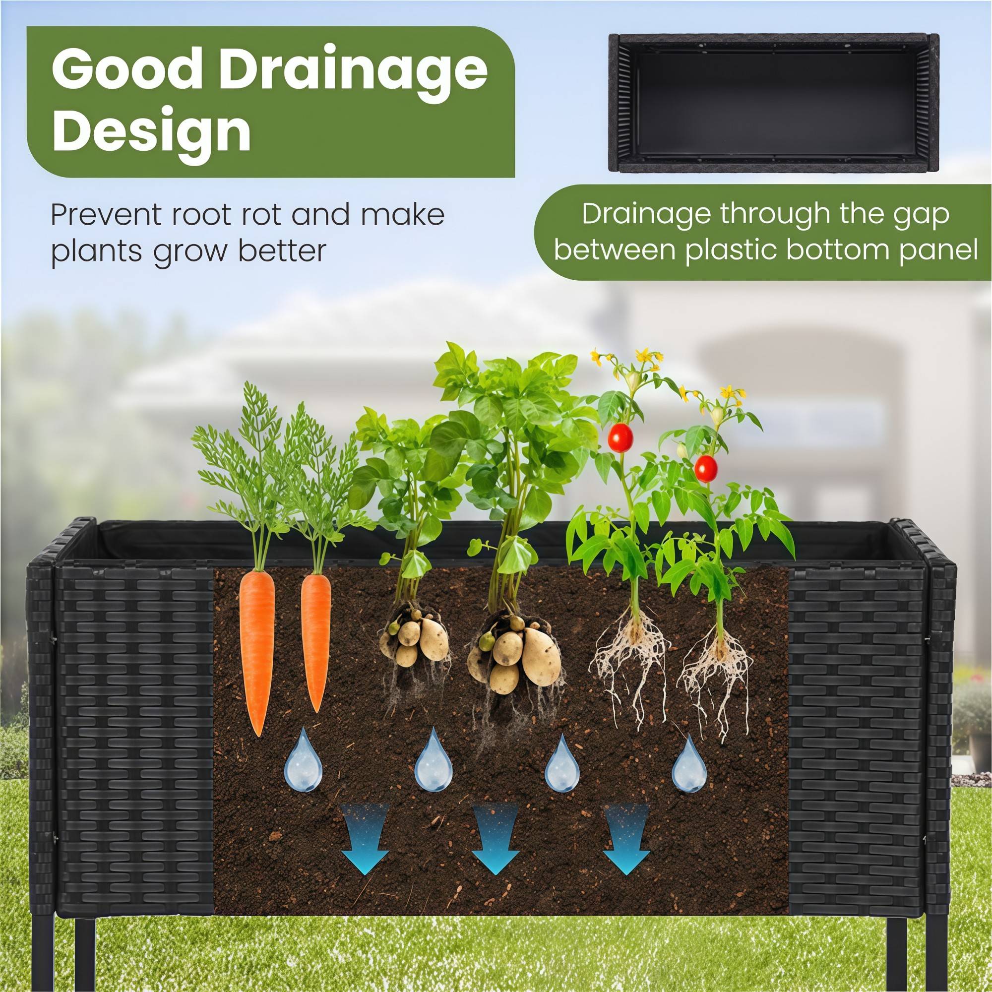 Numhew NHWILL38619 Raised-Planter-Boxes - View #7