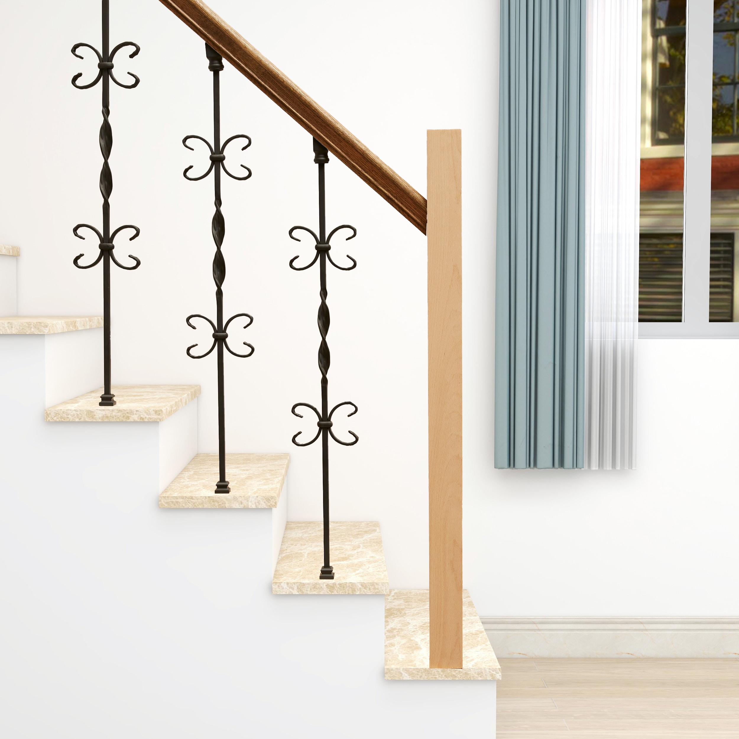 RELIABILT WG30048ALD Interior-Stairpart-Newel-Posts - View #6