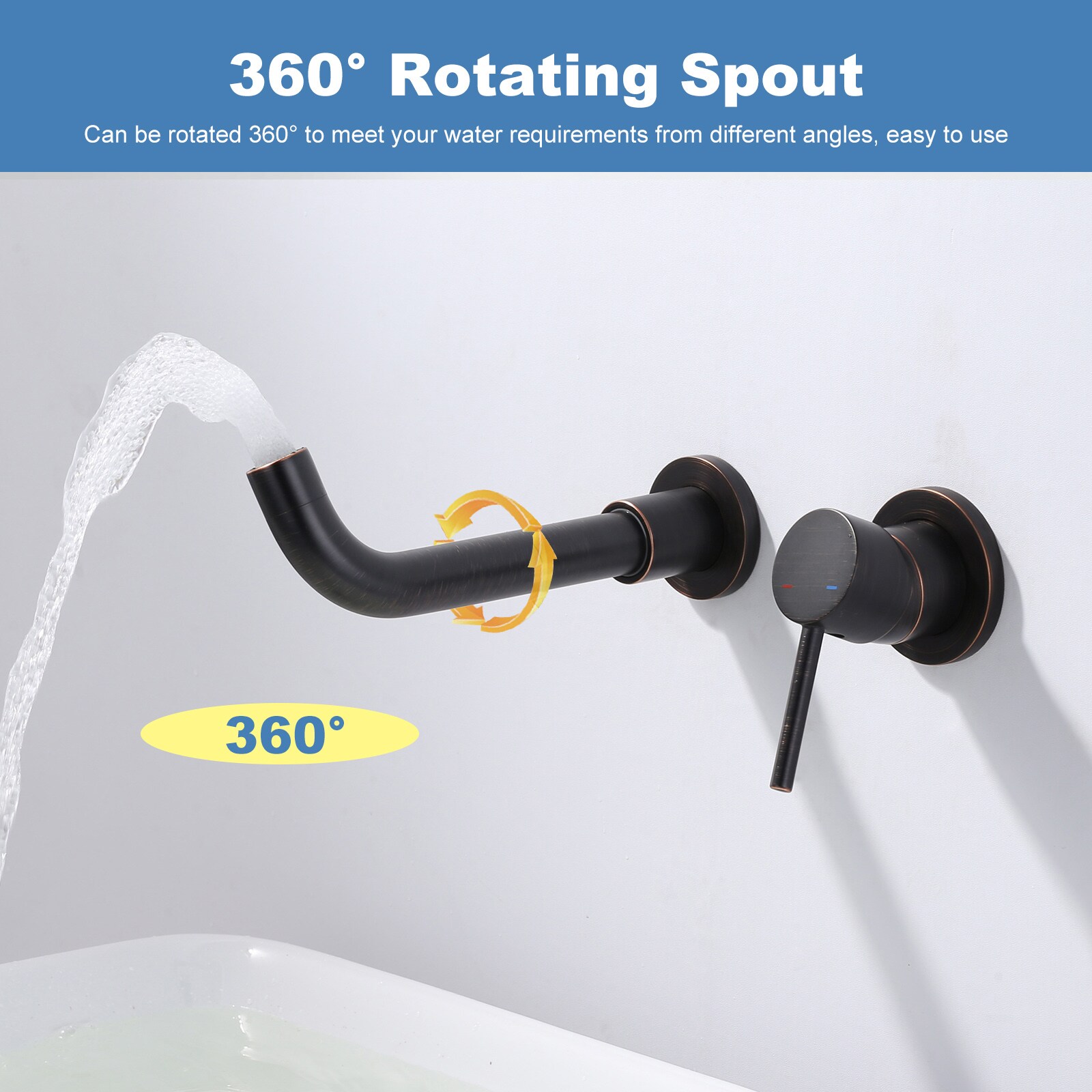 WOWOW 131300RB-LW Lavatory-Faucets - View #4