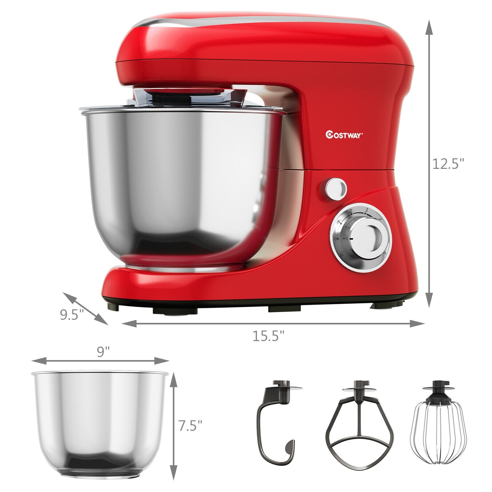 CASAINC CA-HYCZ9C0 Stand-Mixers - View #11