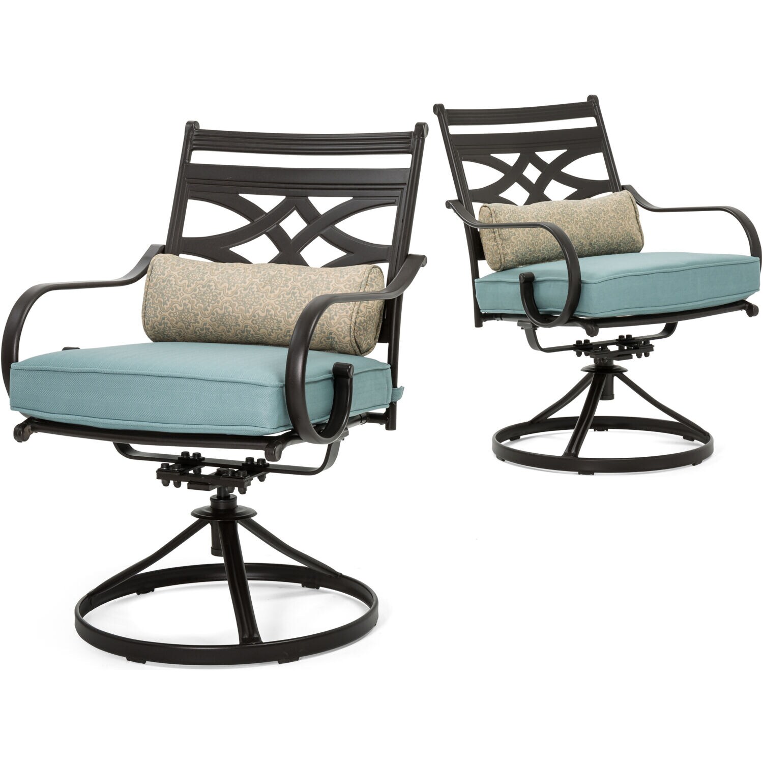 Hanover MCLRDN11PCSW10-BLU Patio-Dining-Sets - View #11