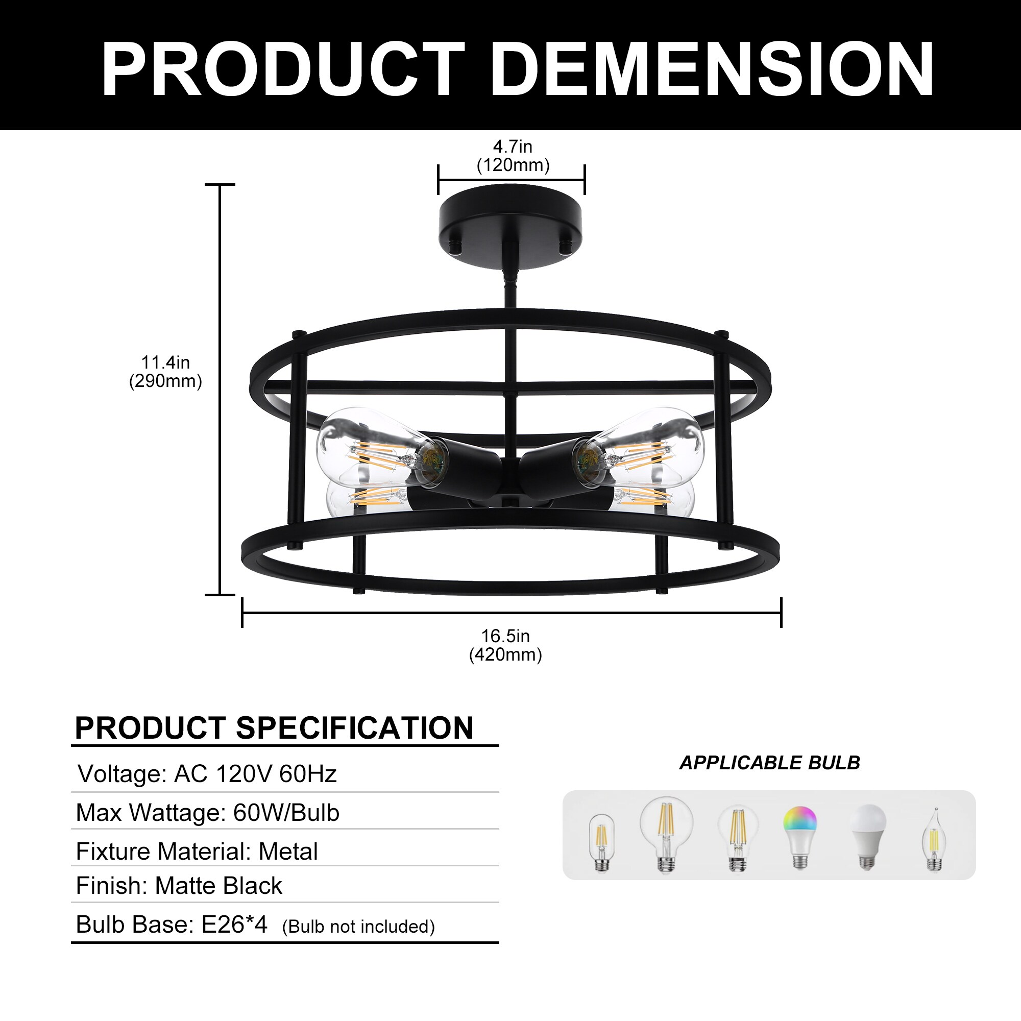 DORESshop LSC-CL064 flushmounts - View #3
