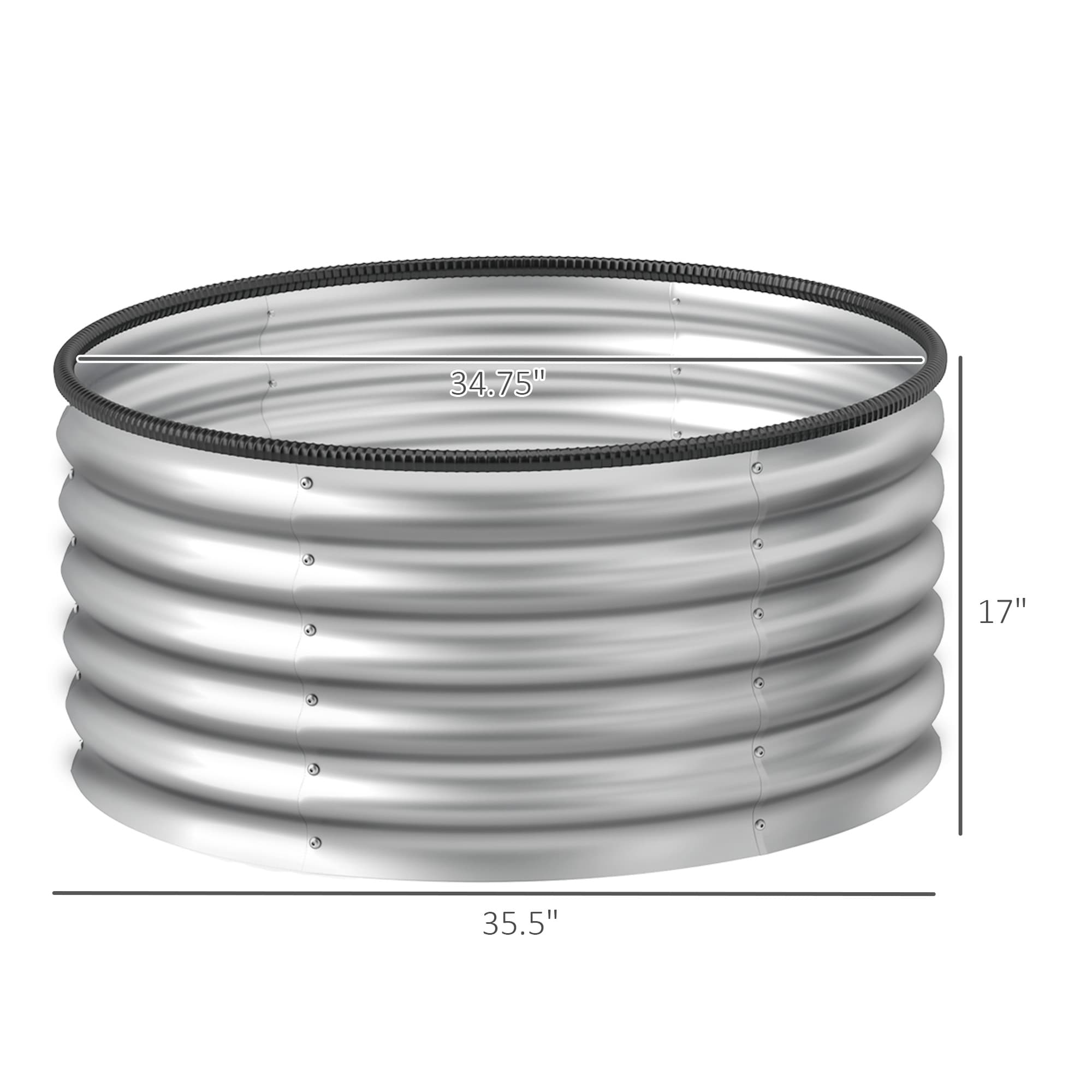 Outsunny 845-979V01SR Raised-Garden-Beds - View #3