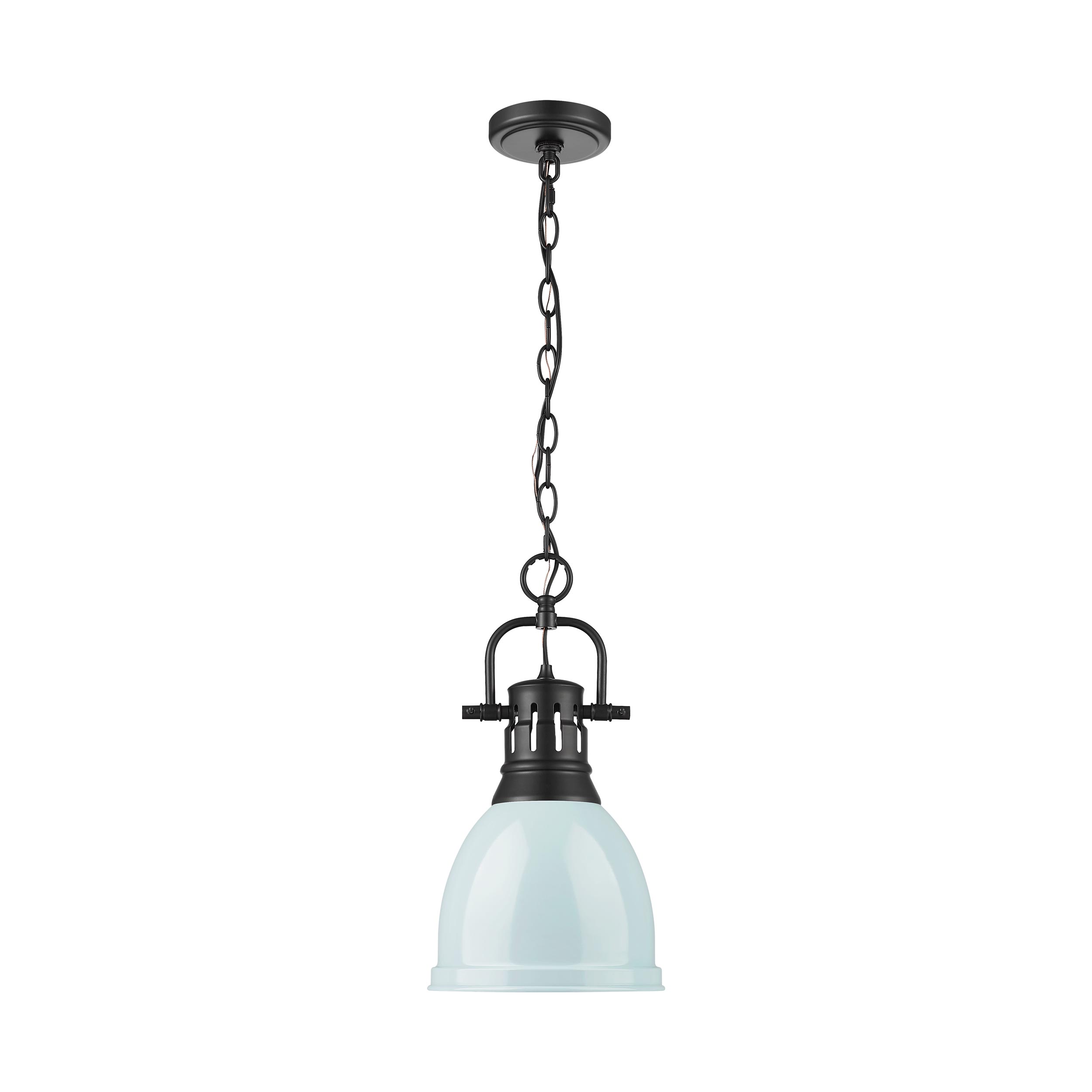 Golden Lighting 3602-S BLK-SF Pendant-Lights - View #2