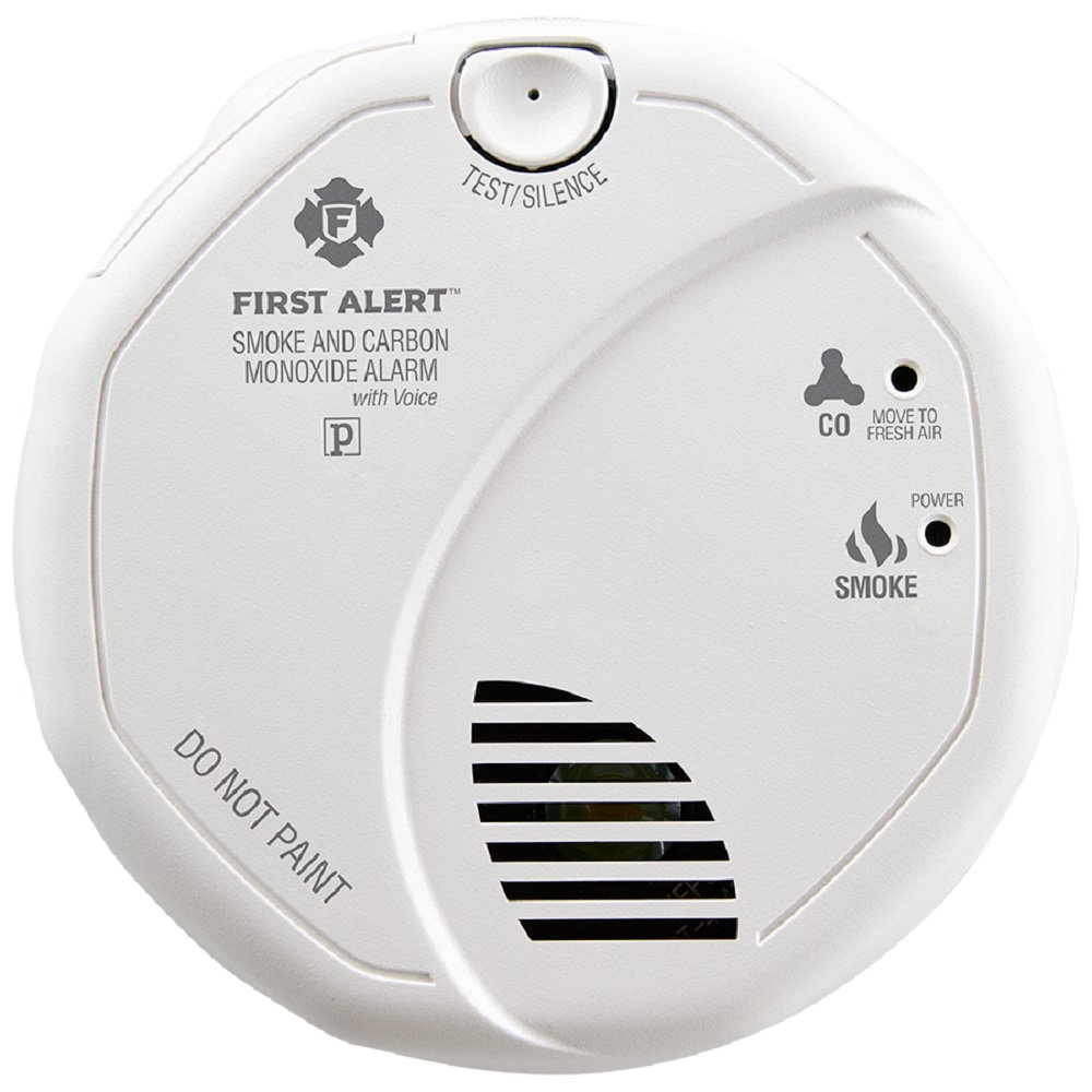 2pc US Combination Smoke & Carbon Monoxide Alarm CO &Smoke Detector 9V Battery 
