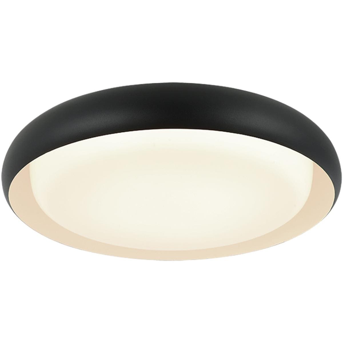 Matteo 2531257 Lighting M16218MB Milia Flush Mount Matte Black