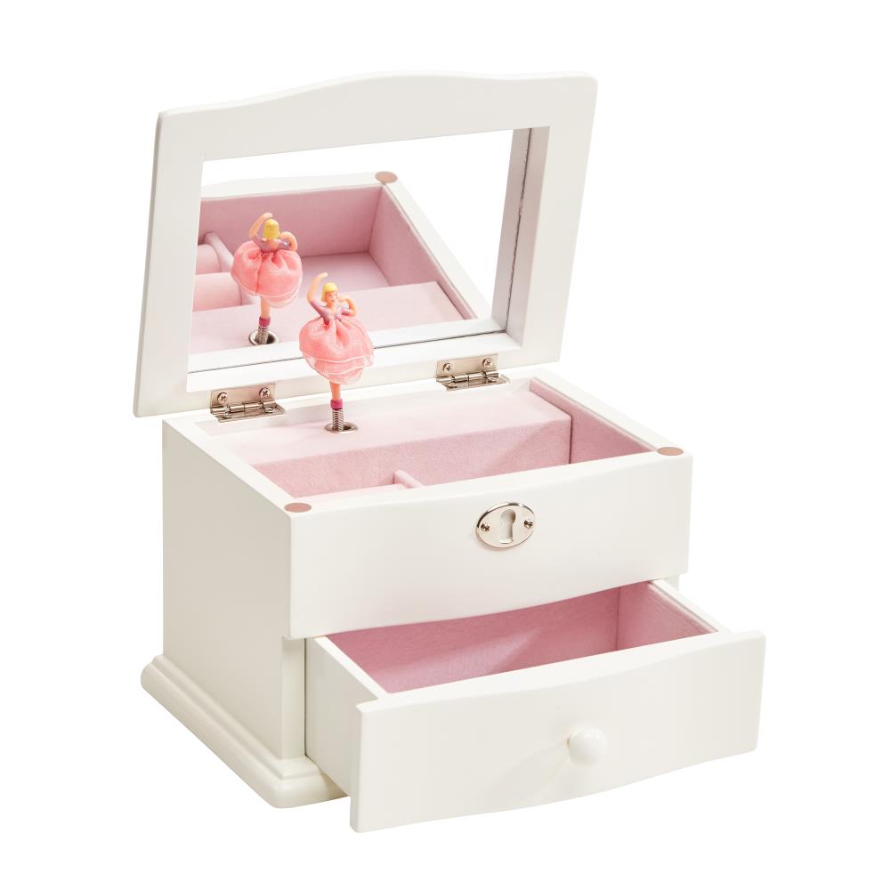 Mele & Co. Marianne Girl's Wooden Musical Ballerina Jewelry Box in ...