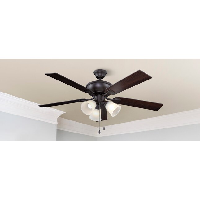 Flush Mount Ceiling Fan With Light, Mainstays Flush Mount Ceiling Fan Installation