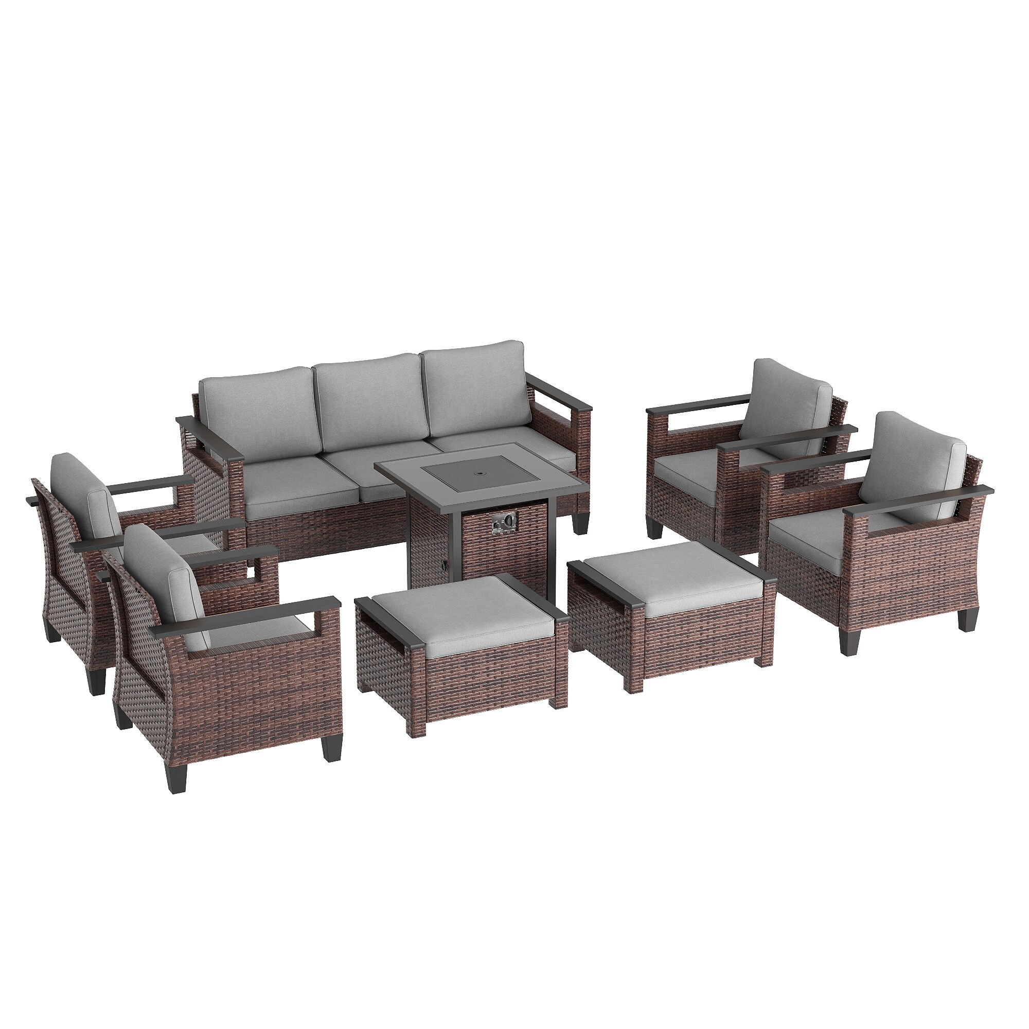ACEGOSES LW-126BGY-S2T4 Patio-Conversation-Sets - View #2