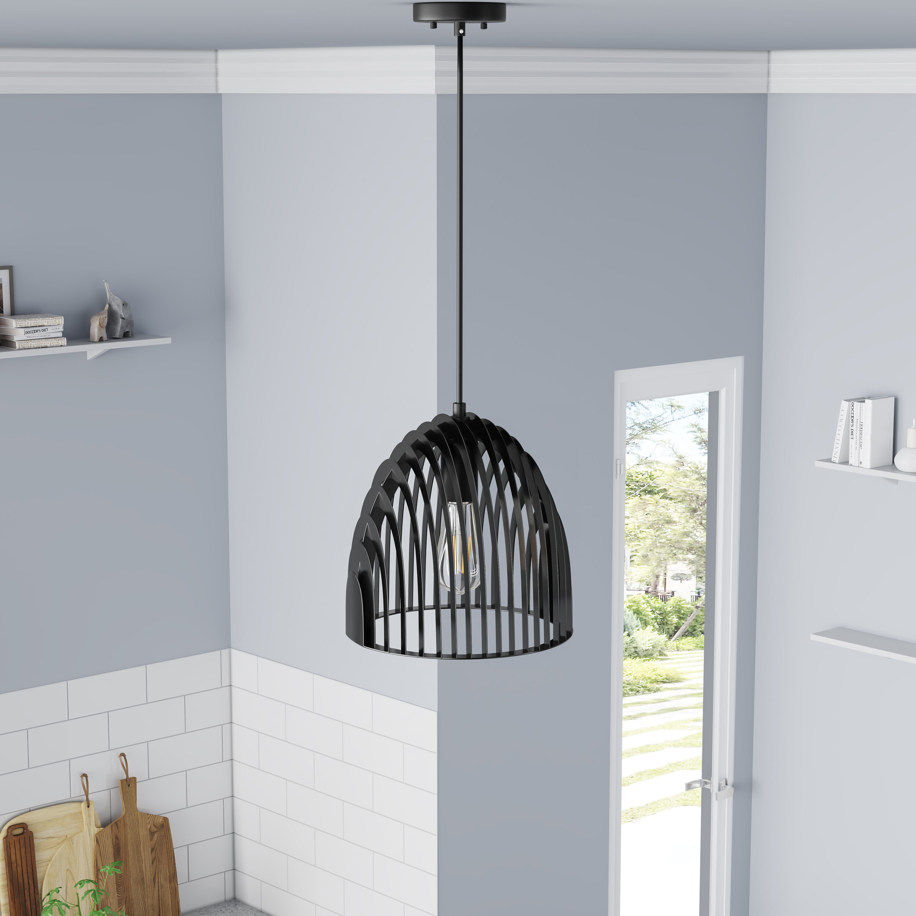 Aiwen AD-2007-BLACK Pendant-Lights - View #5