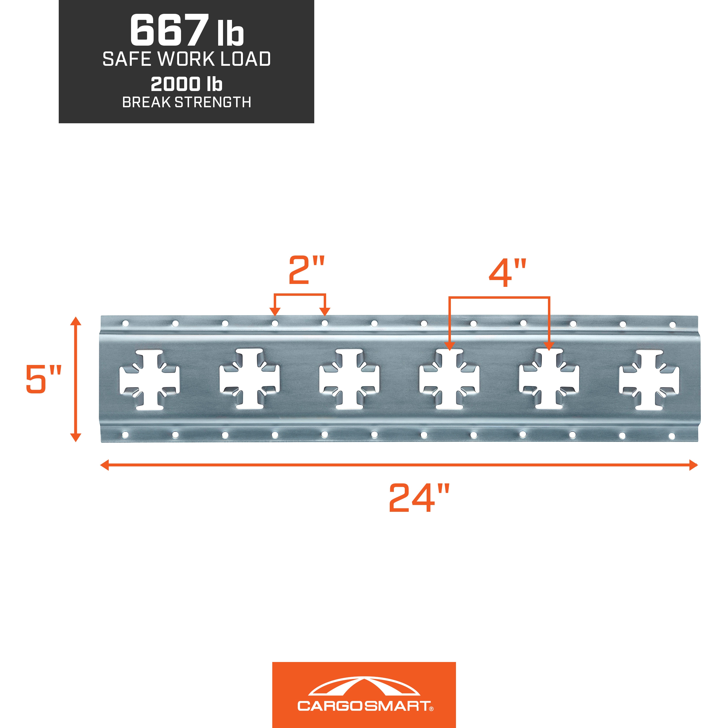 CargoSmart 1769 Garage-Storage-Rail-Sys-Acc - View #3