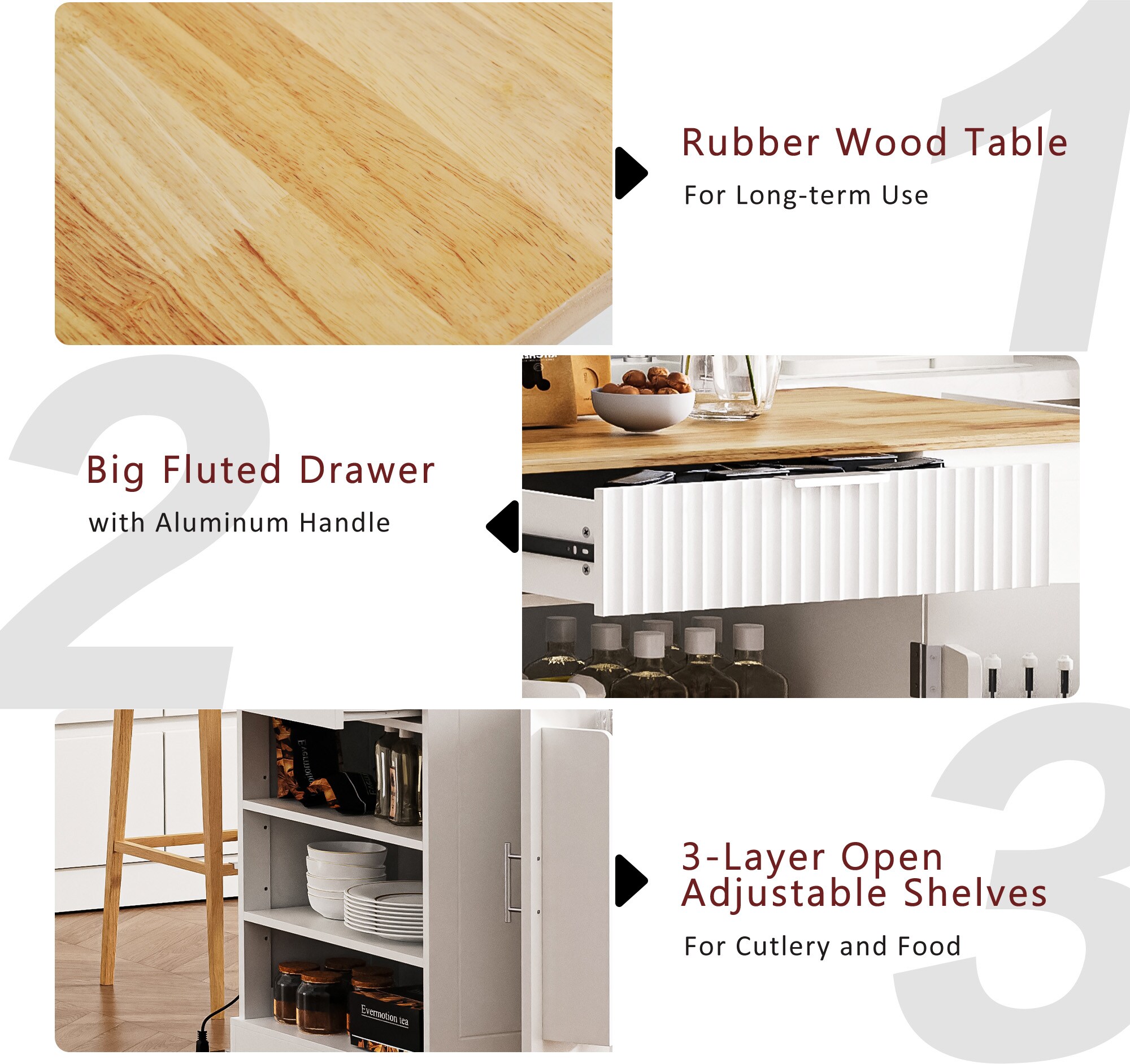 Oaks Decor OA707P571W Kitchen-Furniture - View #8