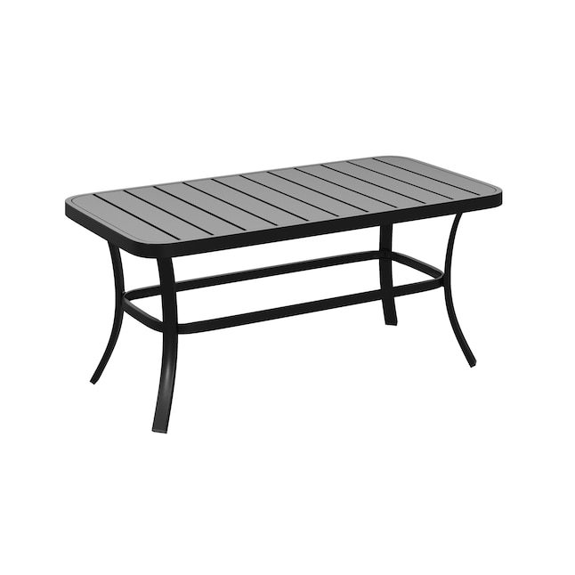Style Selections Pelham Bay Rectangle, Outdoor Coffee Tables For Patio