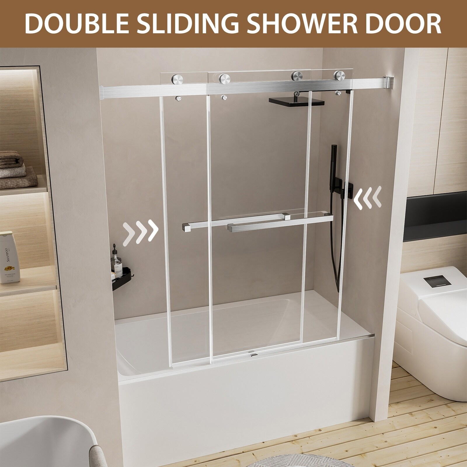 LIVACA LYR105237 Bathtub-Doors - View #3