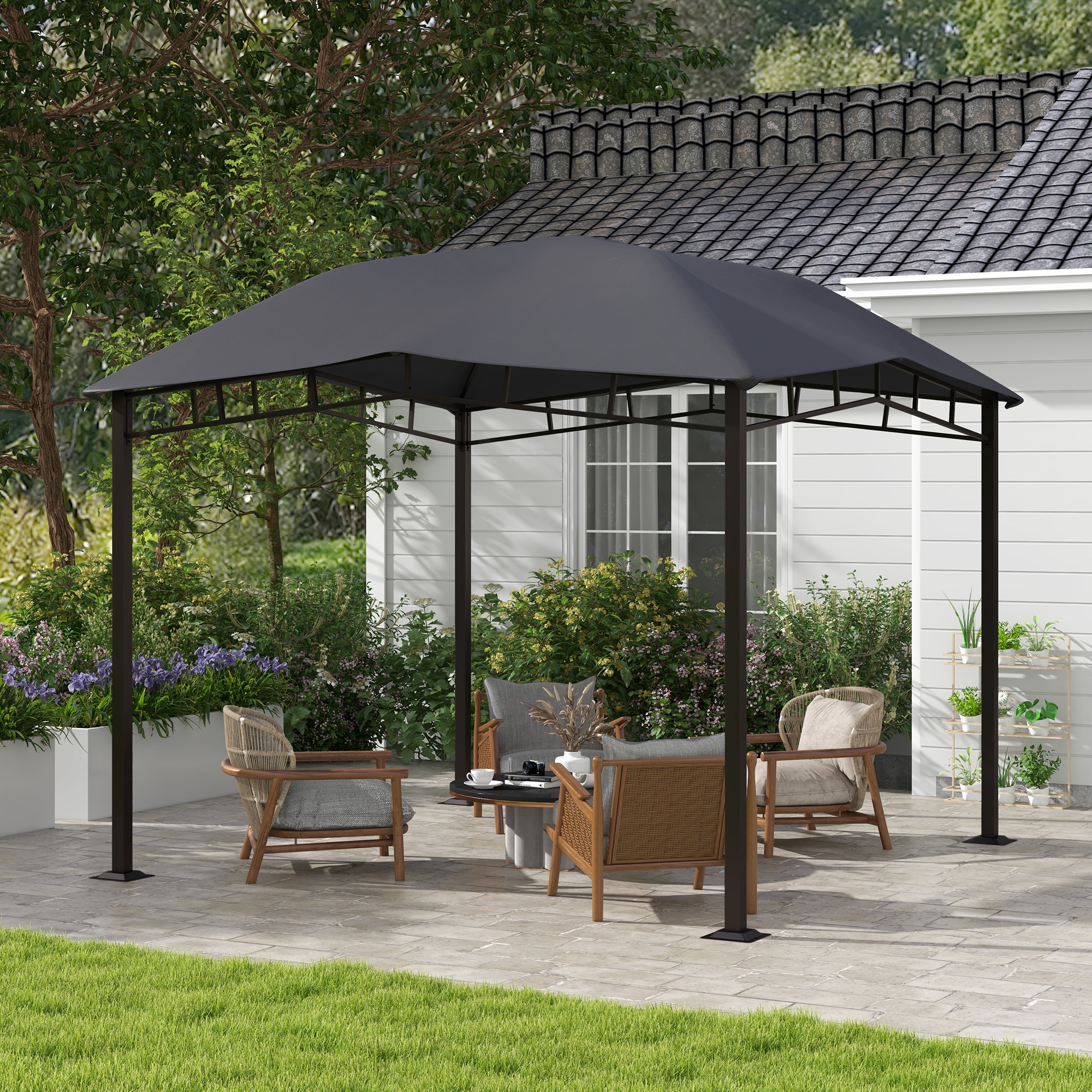 ToolCat BZ2-9-PW Wood-Resin-Gazebos - View #2