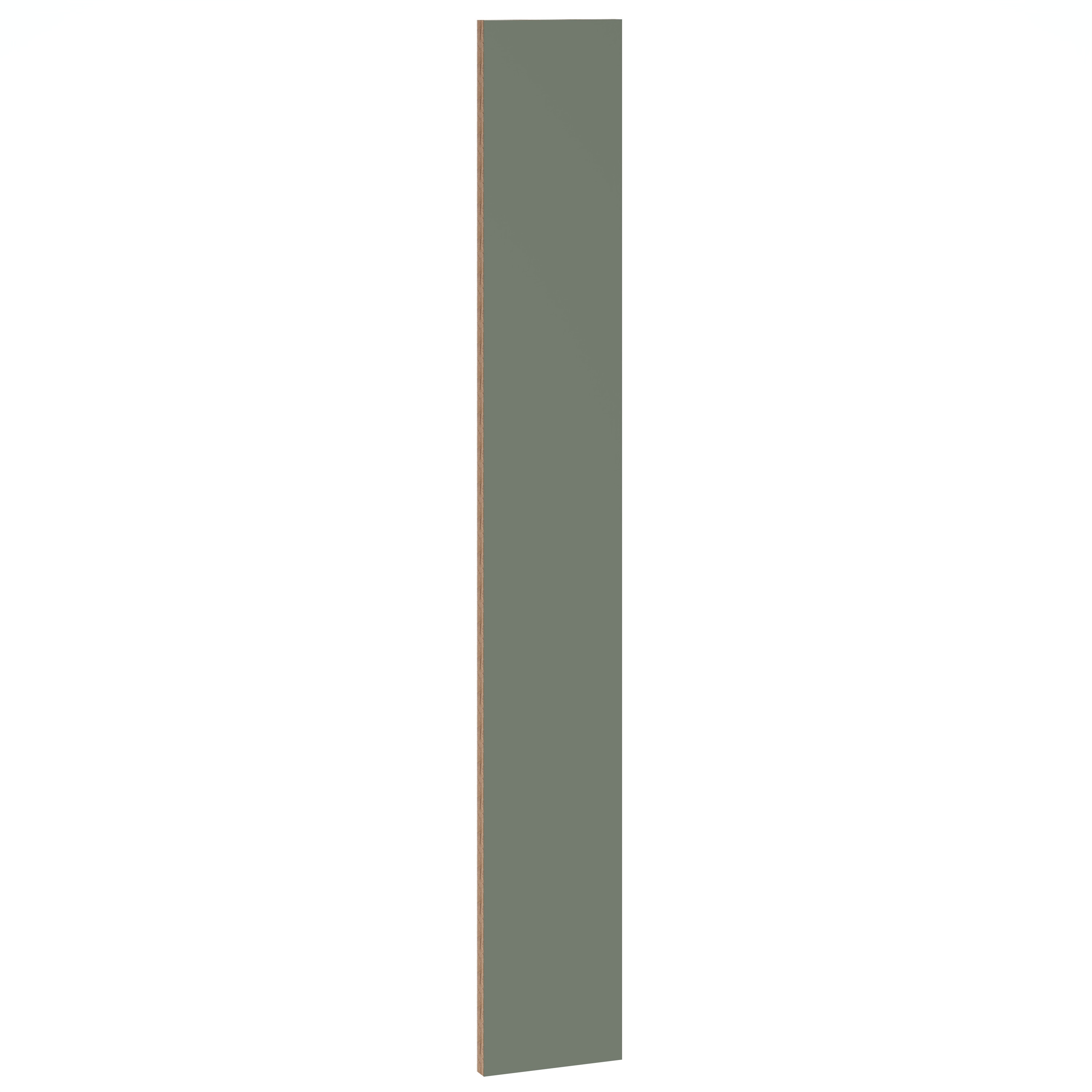 Diamond Express 61H-F642 Cabinet Fill Strip 6-in W x 42-in H x 0.75 D Retreat Green Painted
