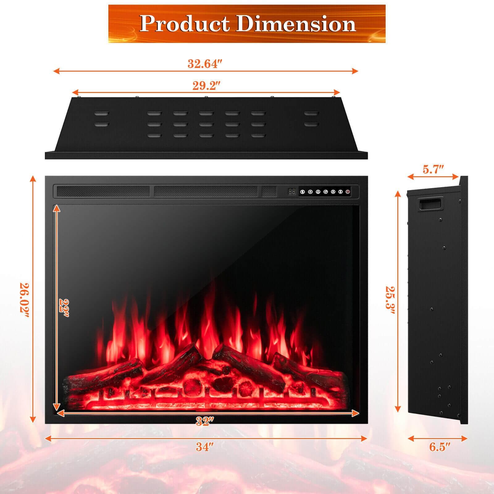 BABOOM BOM-10190-CO Electric-Fireplaces - View #4