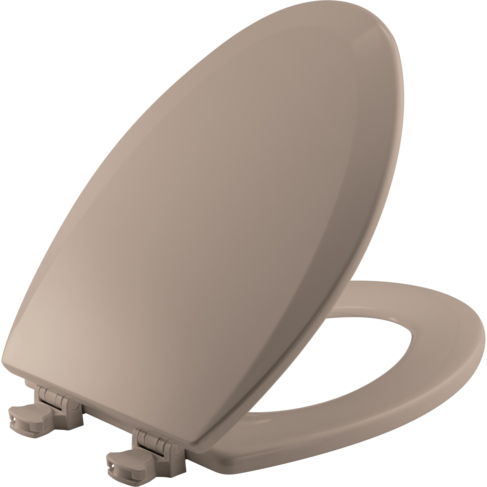 Bemis 1500EC 068 Easy Clean Wood Fawn Beige Elongated Toilet Seat