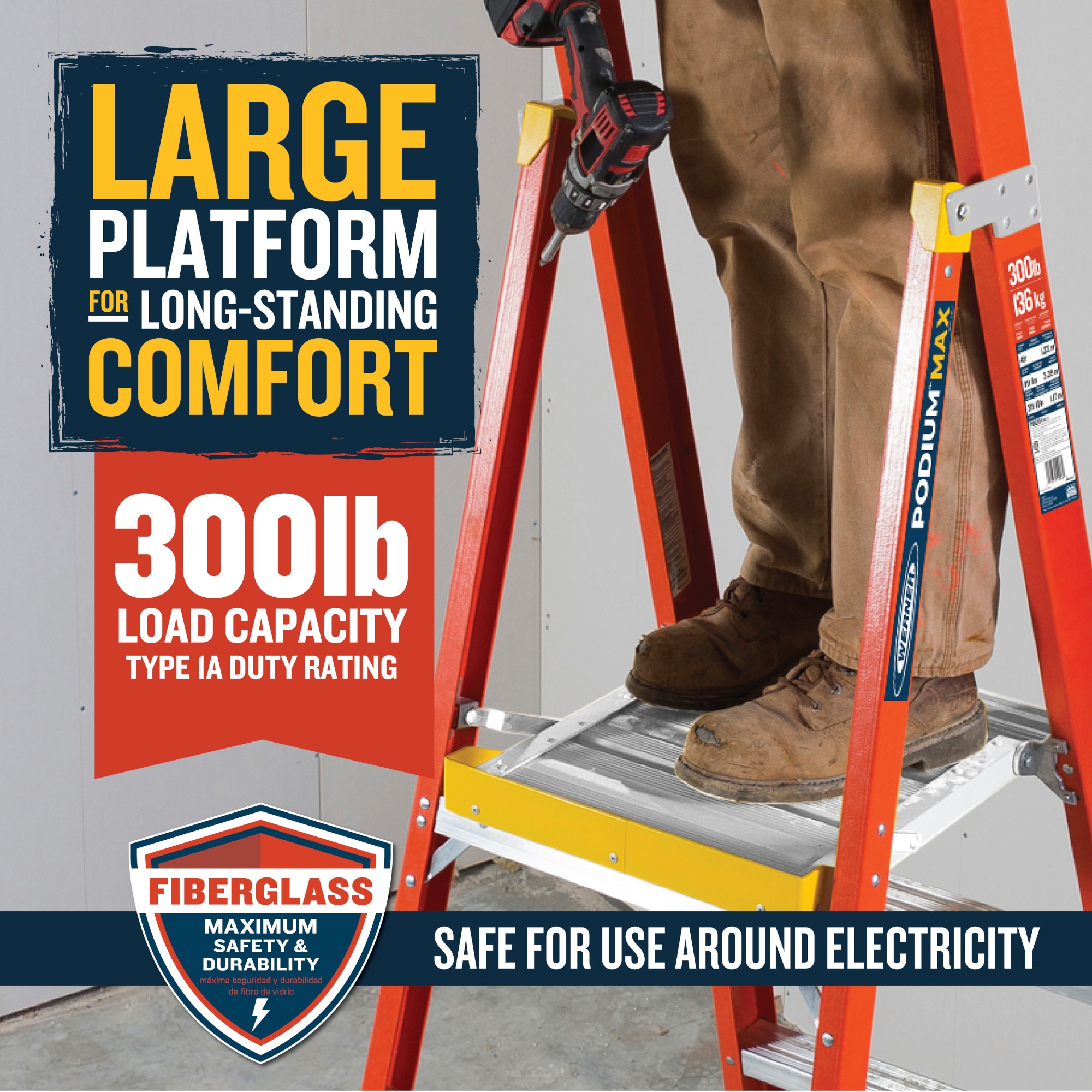 Werner PD6202 Step-Ladders - View #7
