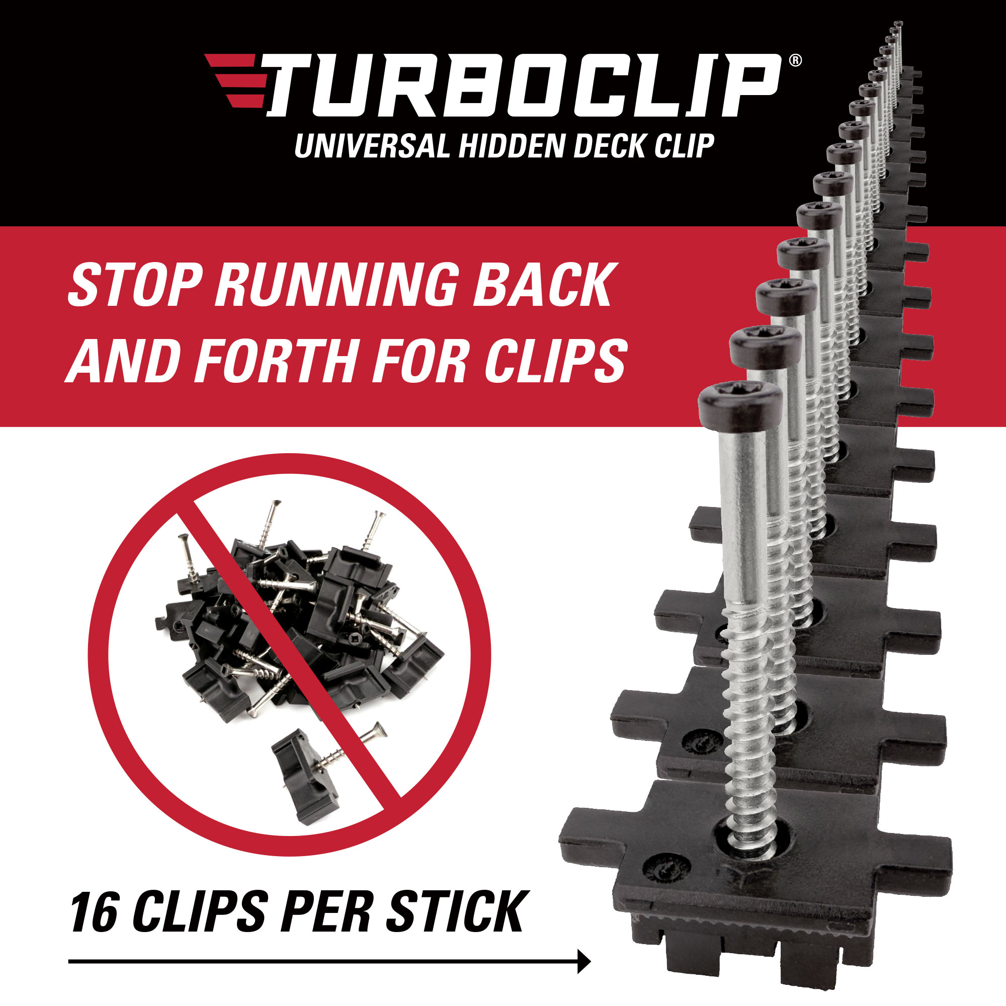 TurboClip 89292 Hidden-Deck-Fasteners - View #5