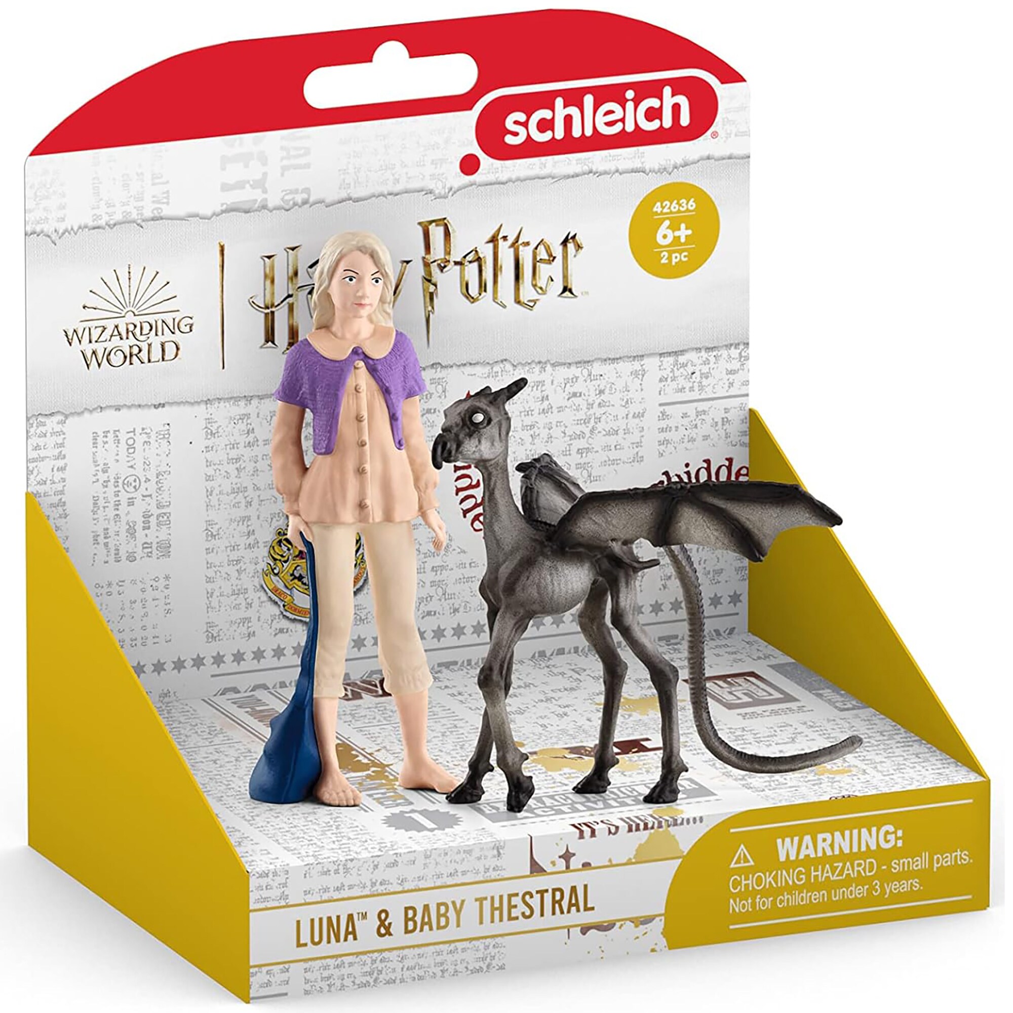 Luna Lovegood and Baby Thestral Collectible Figurine Set