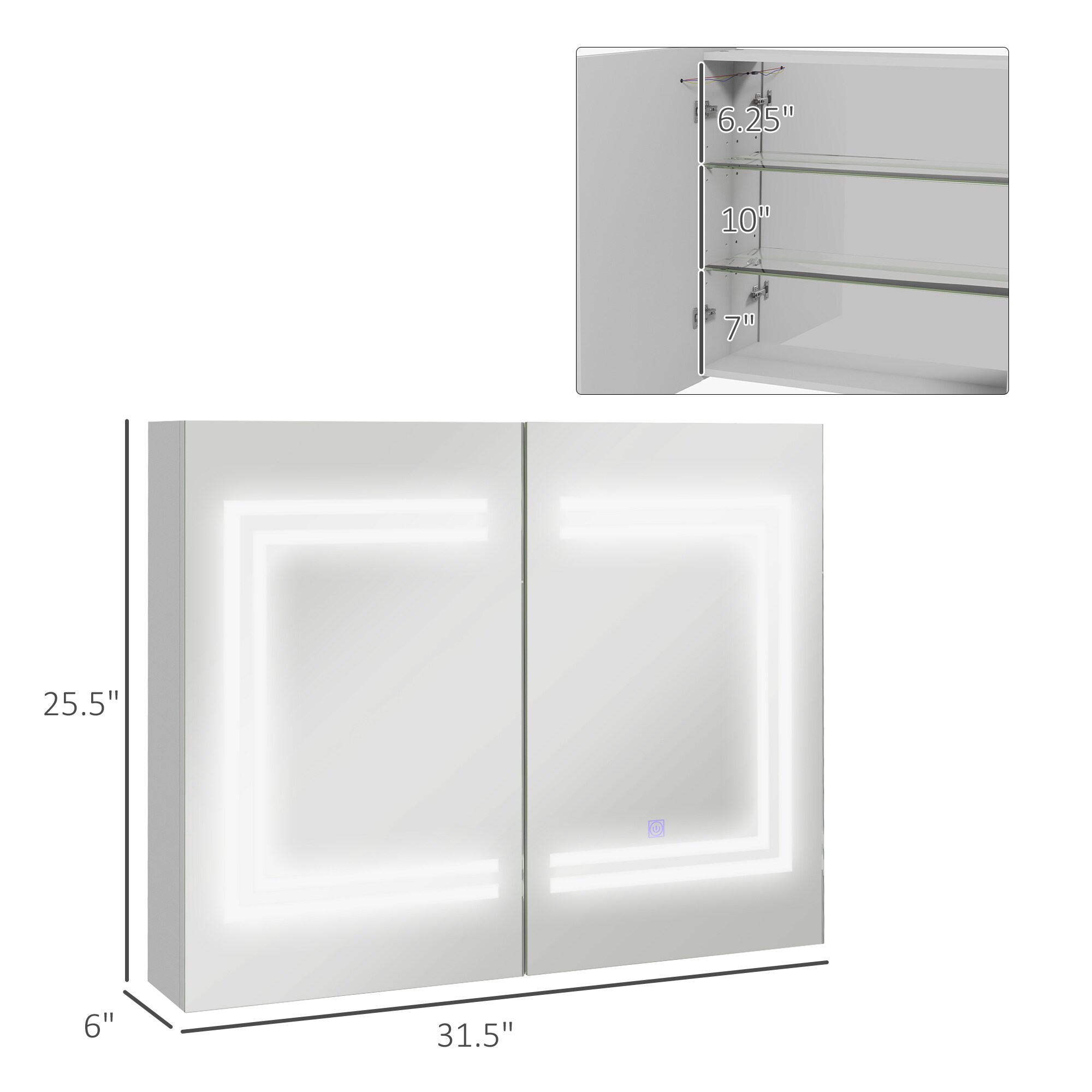 AAZJ ASB-P216993 Bathroom-Medicine-Cabinets - View #9