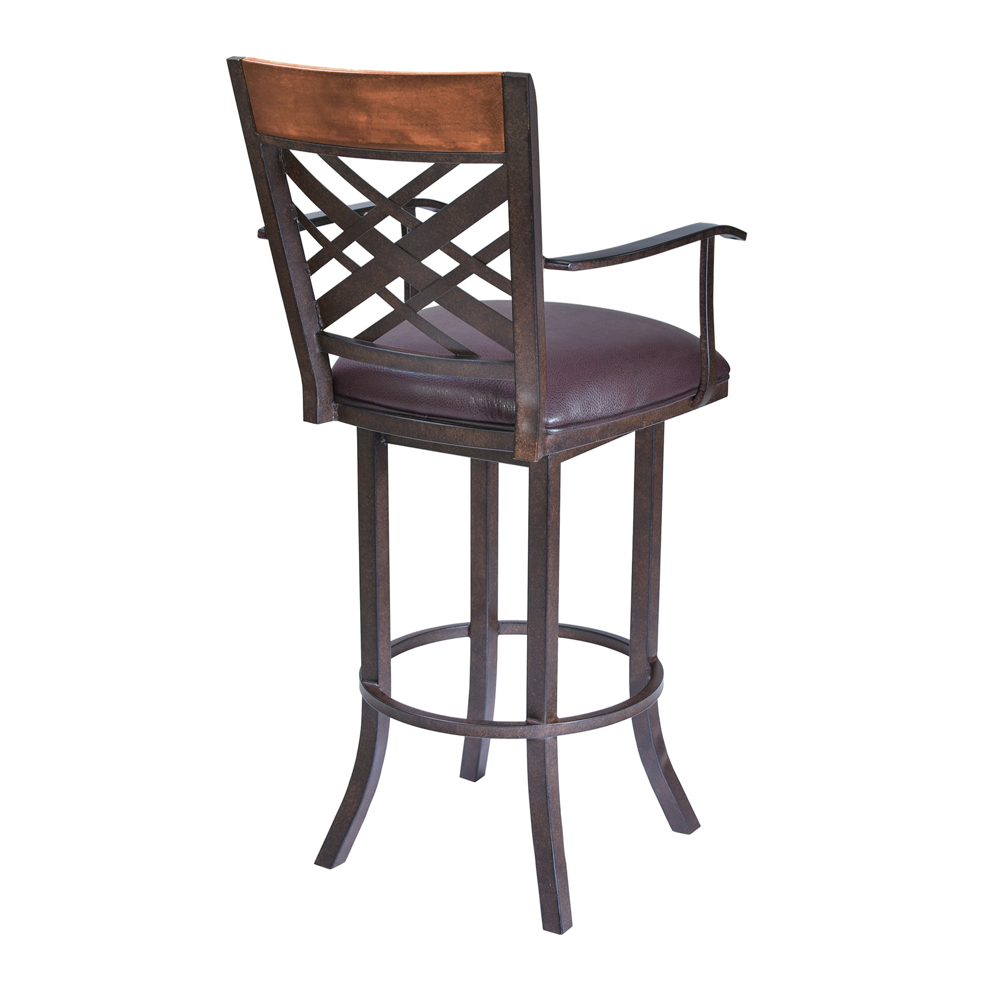 Armen Living LCTA30ARBABR stools - View #2