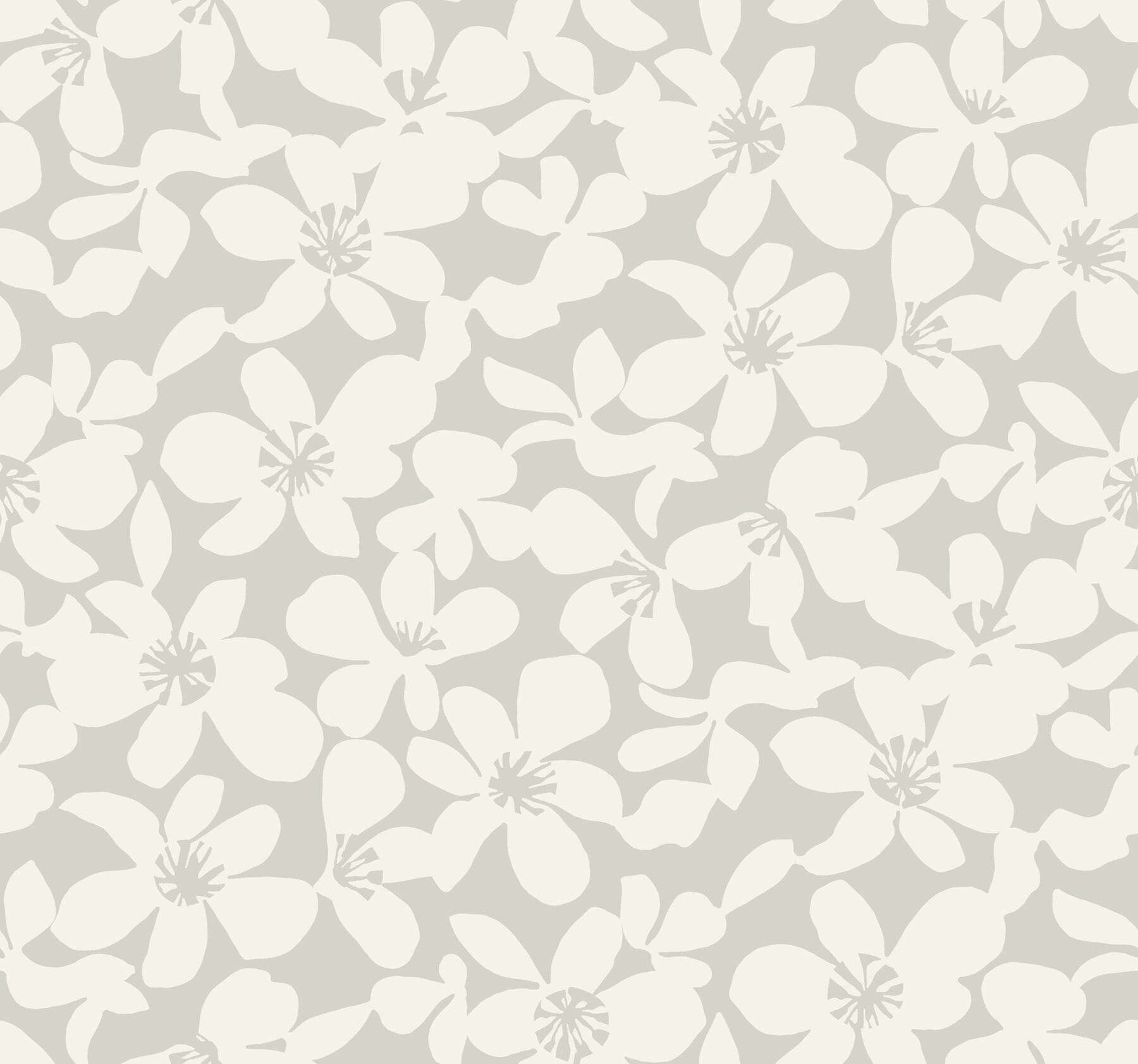 York Wallcoverings BO6682 Bohemian Luxe 60.8-Sq. Feet Gray Non-woven Novelty Unpasted Wallpaper