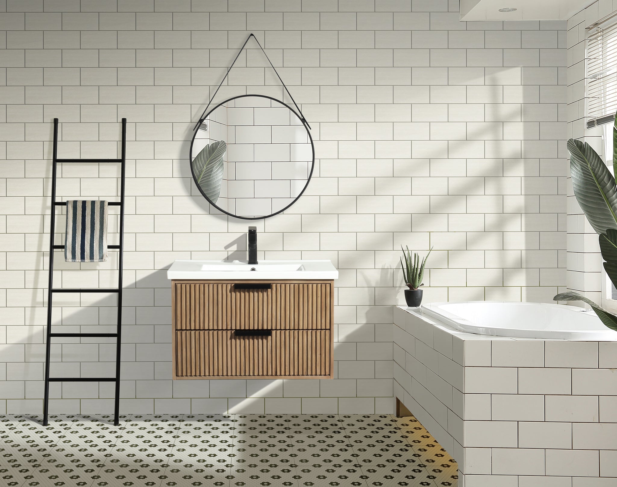 Ari Kitchen & Bath AKB-DIEGO-30-WTHFR Bath-Vanity-Combo - View #11
