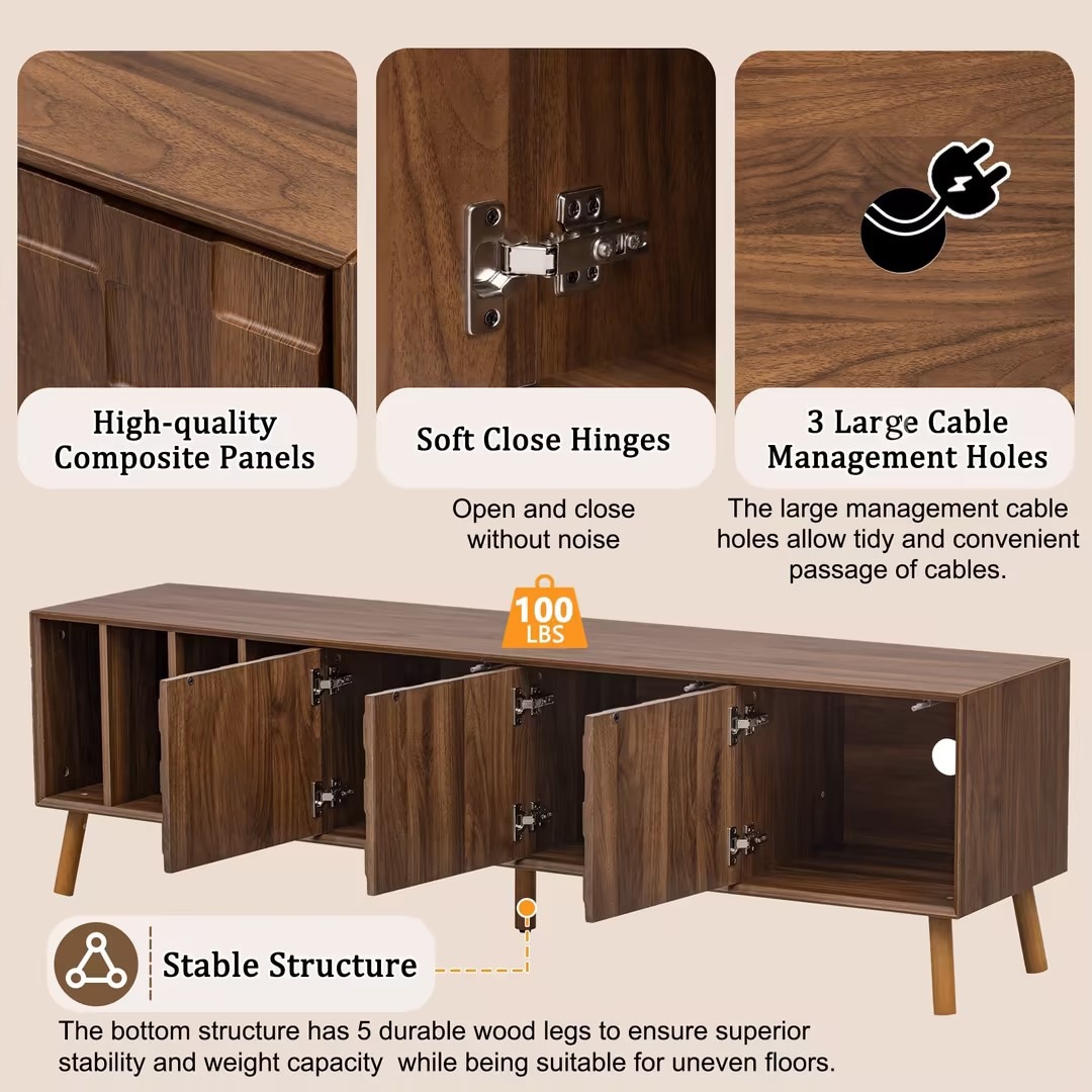 ModernLuxe L3P-N710P222773P Tv-Stands - View #5