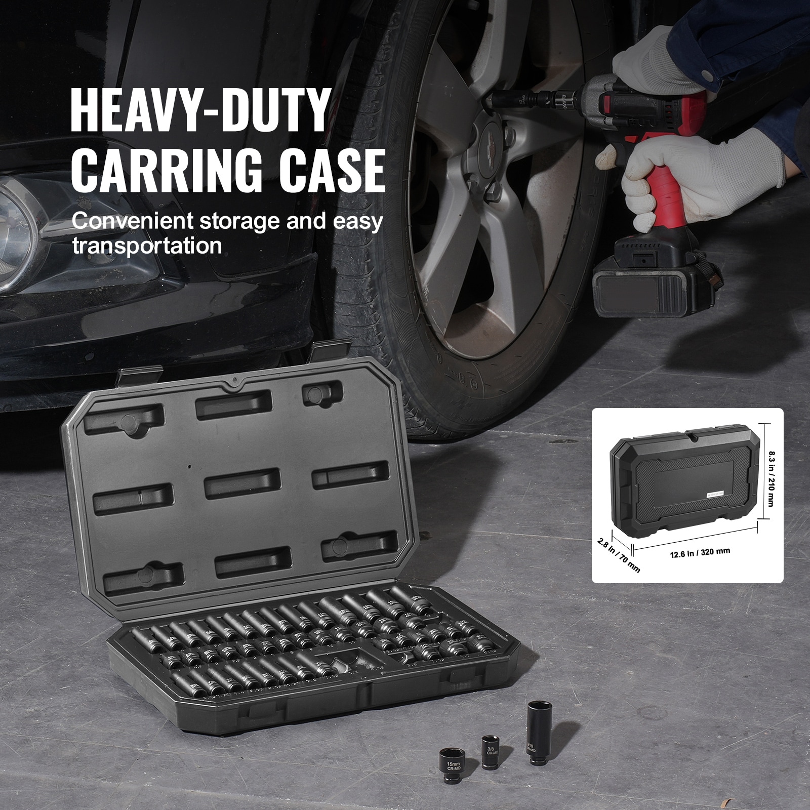 VEVOR SCCJTTZJ1CRM06159V0 Impact-Socket-Sets - View #6