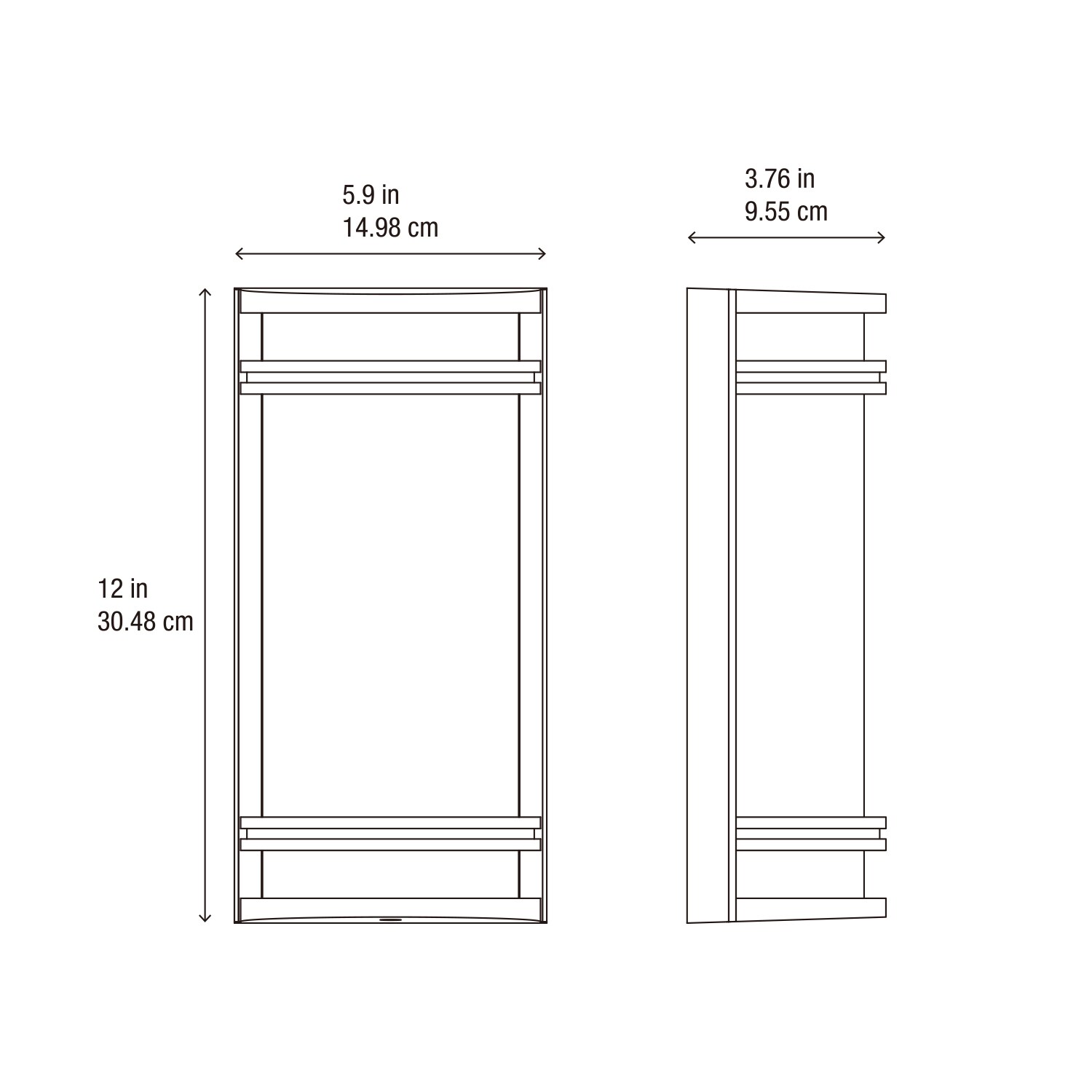 Project Source ZDL1353 Outdoor-Wall-Lighting - View #4