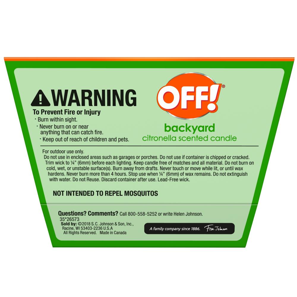 Off! SCJ304448 Citronella-Candles - View #2
