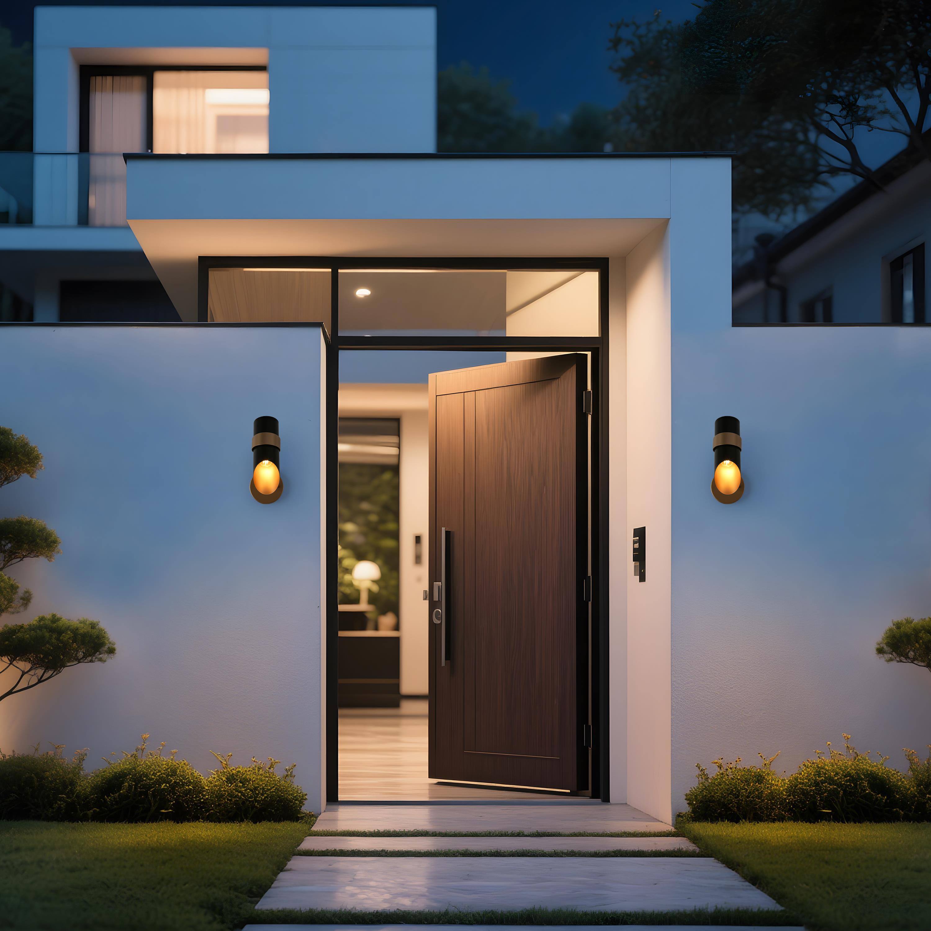 LNC HL506201BG Outdoor-Wall-Lighting - View #4