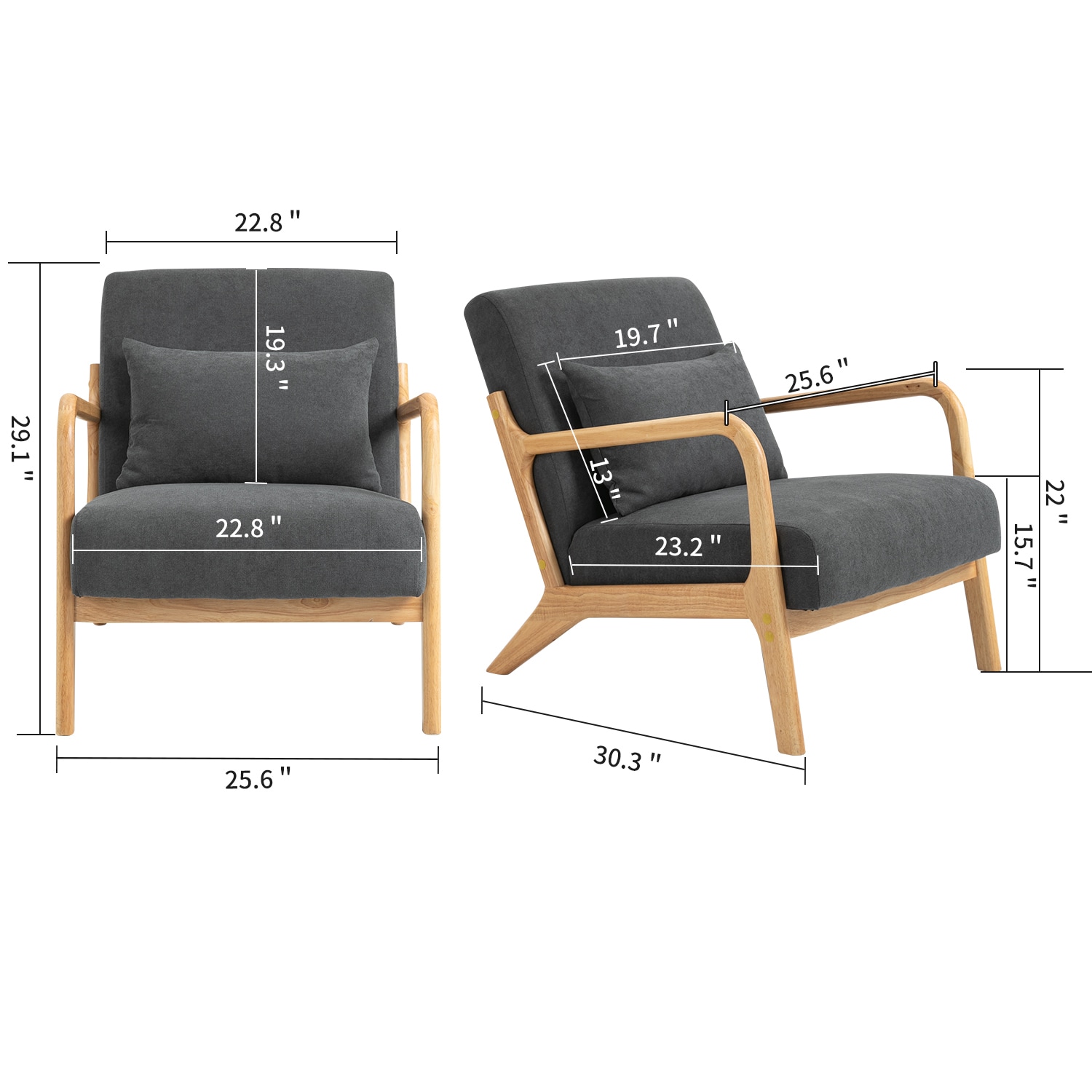 WELLFOR PO-385PL chairs - View #2