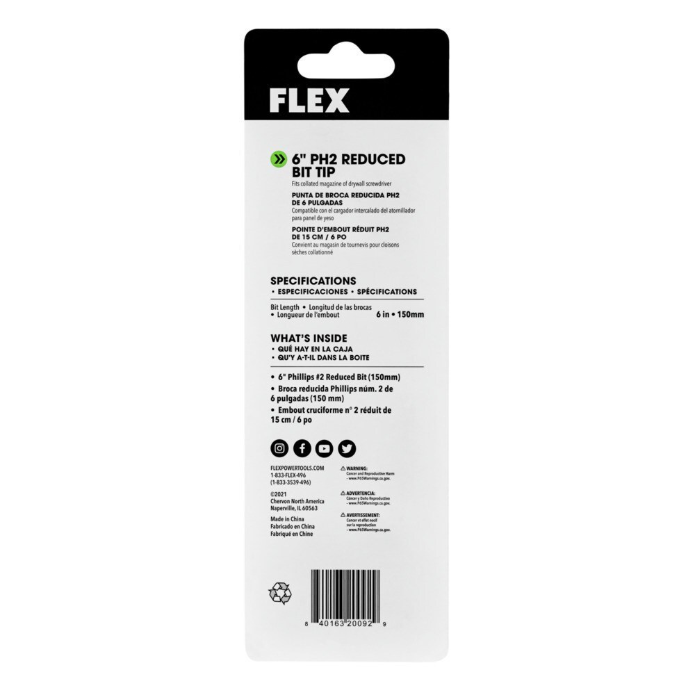 FLEX FA101000-5 screwdrivingbits - View #2