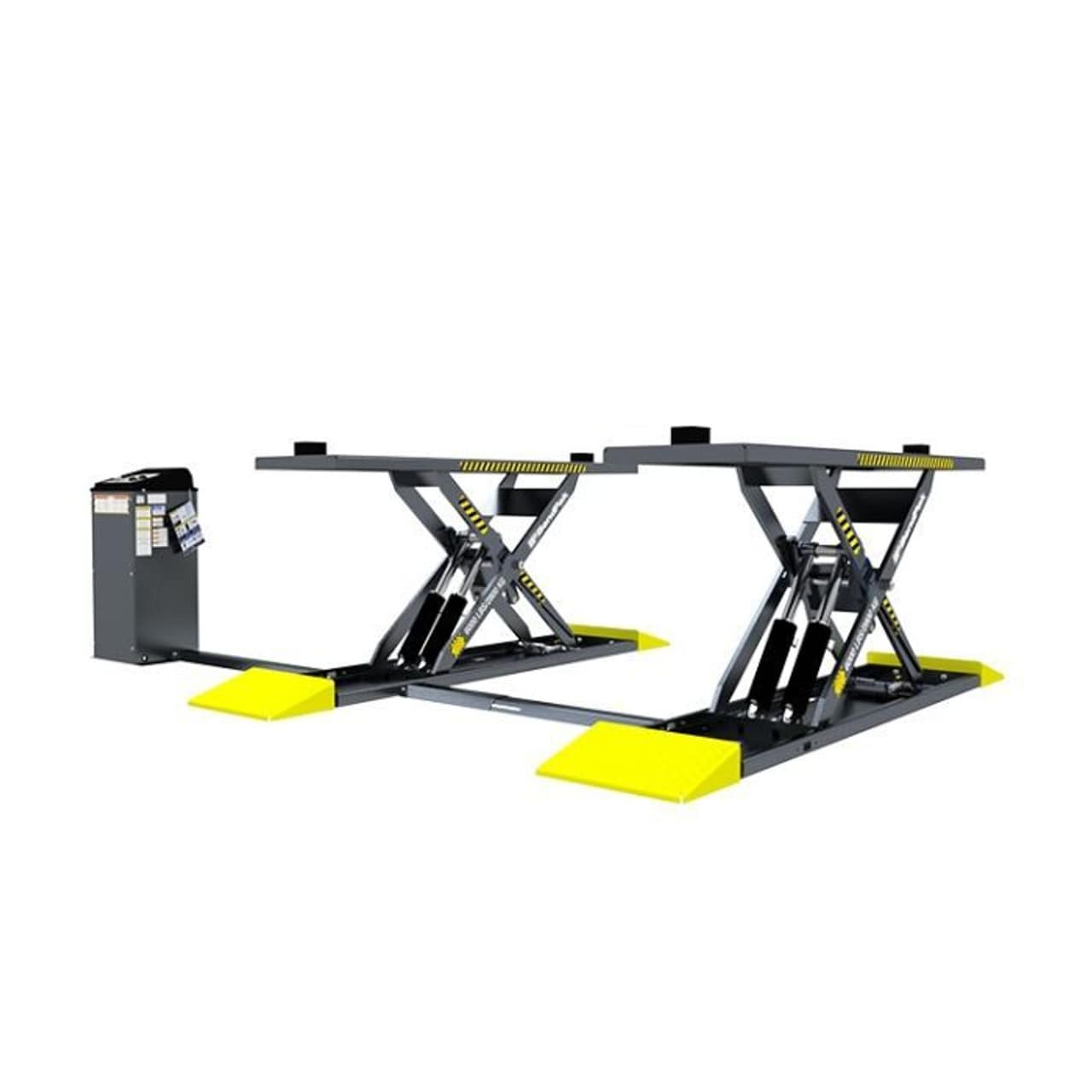 BendPak 5175192 MDS-6EXT, 208-230v 6,000 Lb. Capacity, Mid-rise Scissors Lift, Open Center, Extended, 208-230v, 60-Hz 1-phase