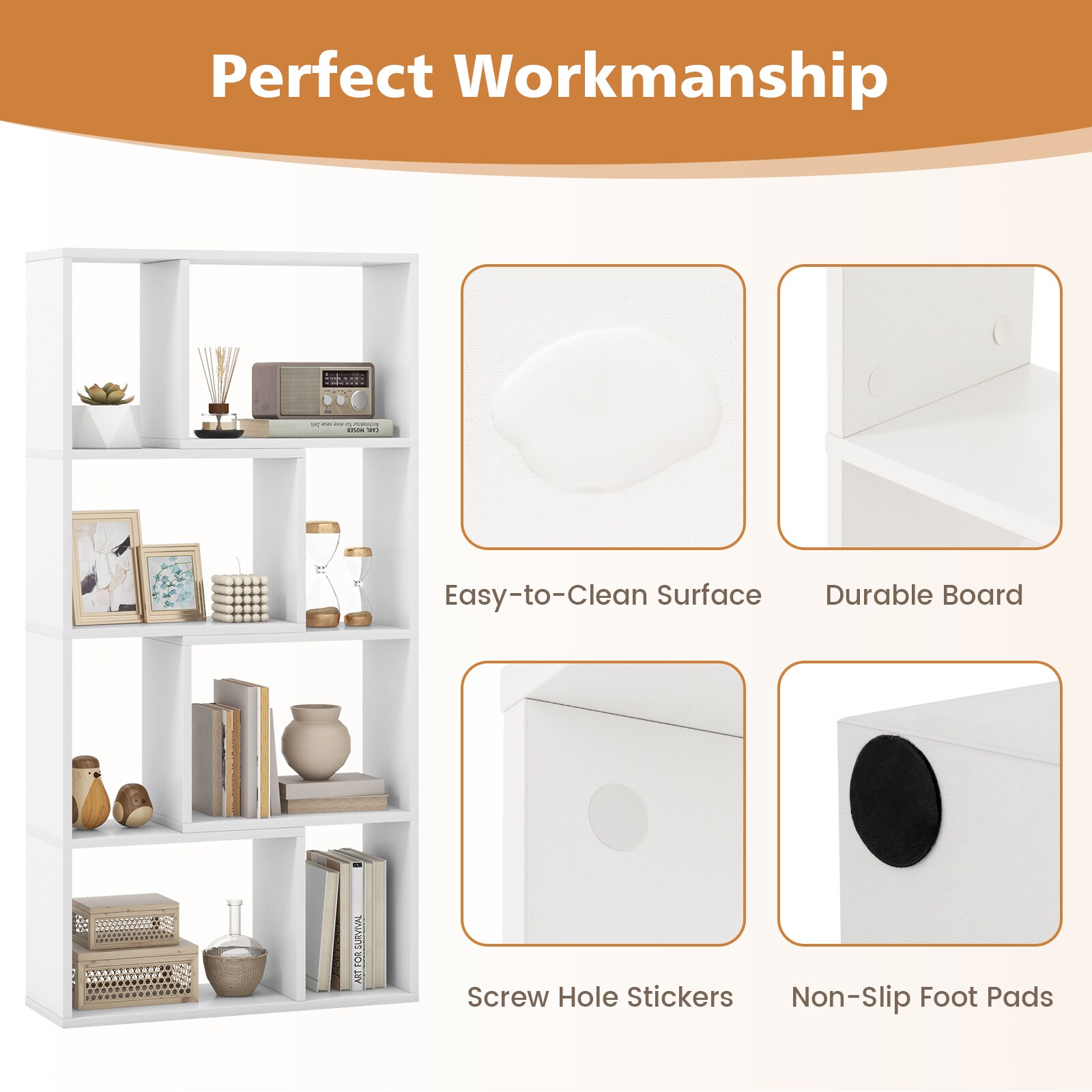 Slickblue D-CO-HW04601BC bookcases - View #5