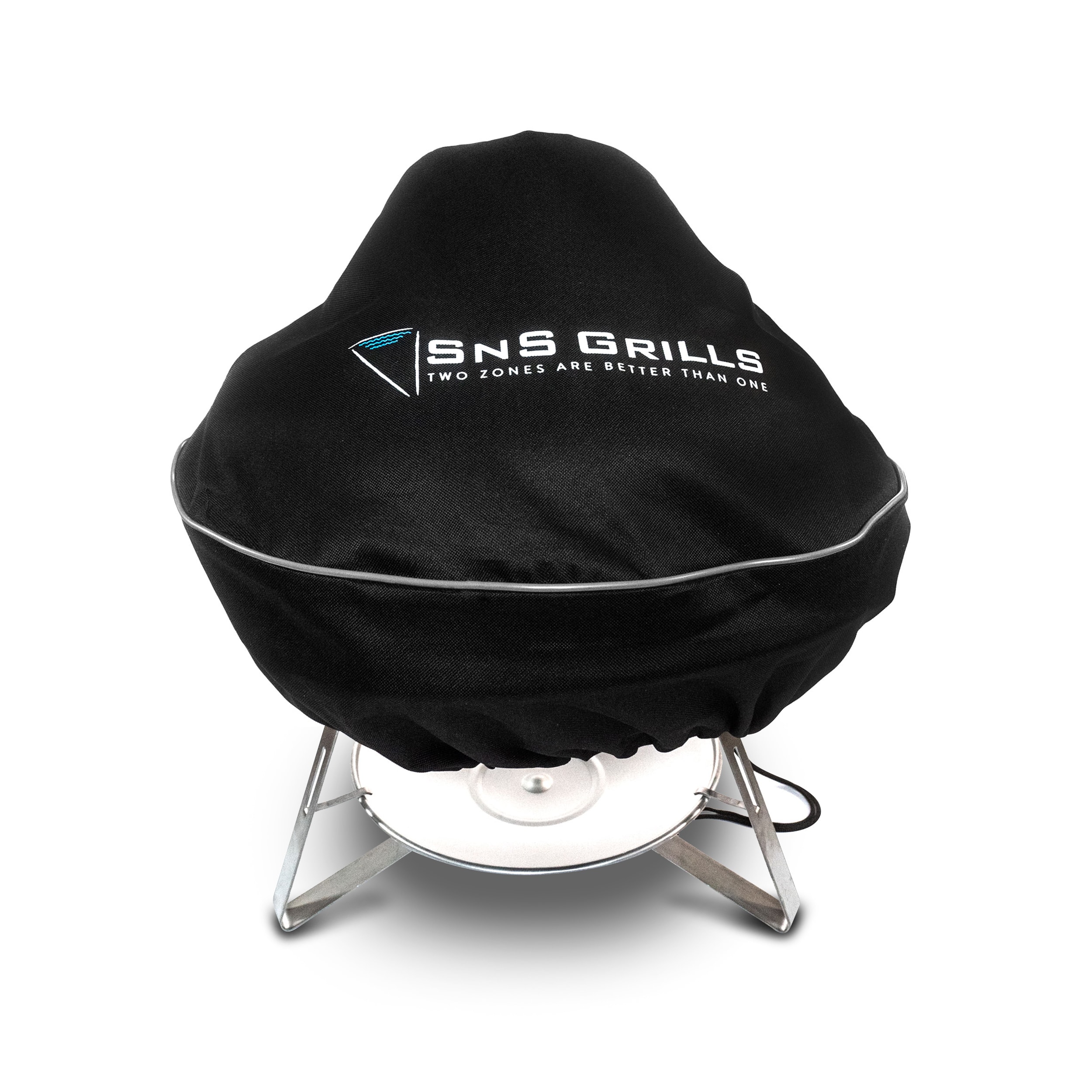 Slow 'N Sear TRA KET COV SnS 31-Inches W x 20-Inches H black Charcoal grill Cover