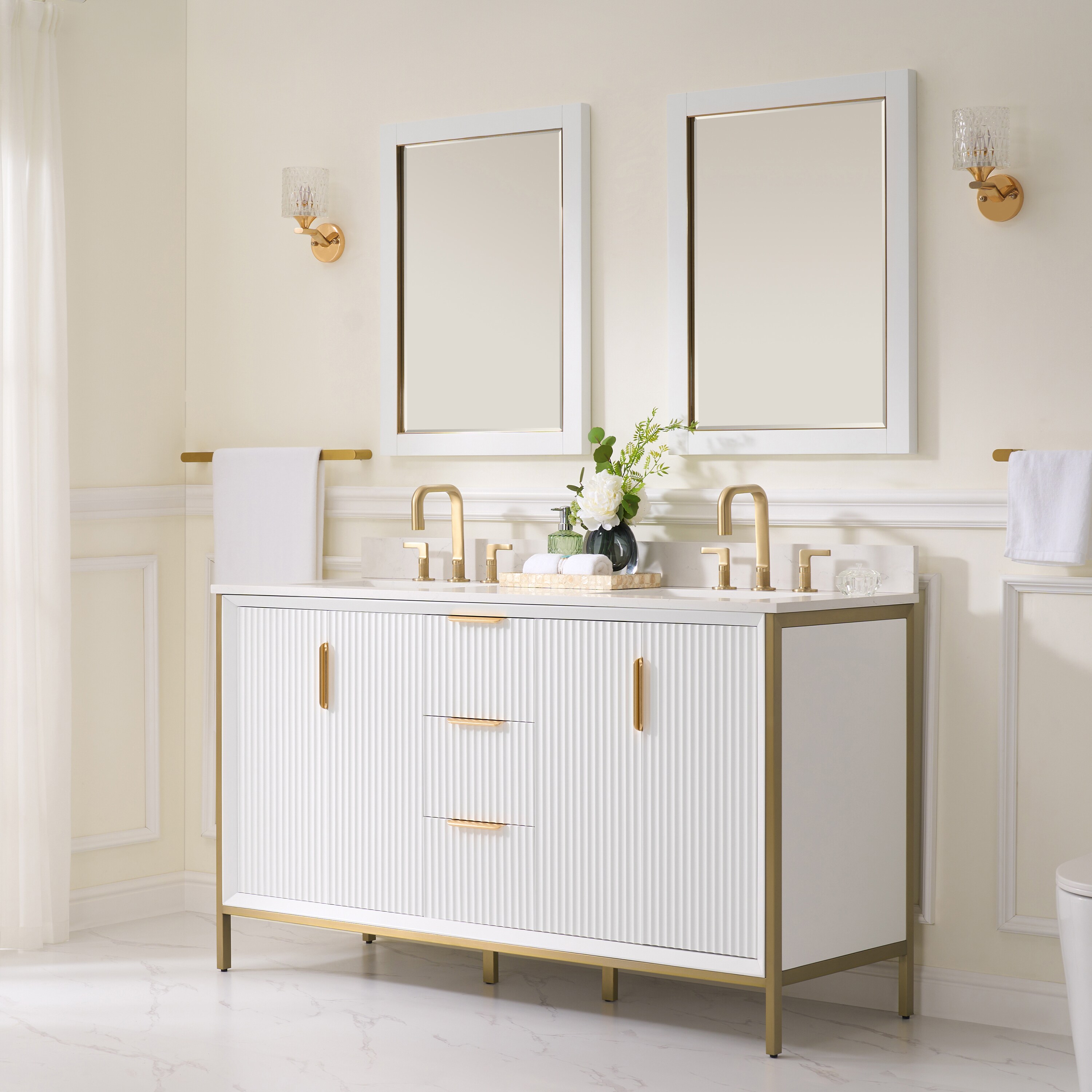 WELLFOR EX-BV60WH Bath-Vanity-Combo - View #14