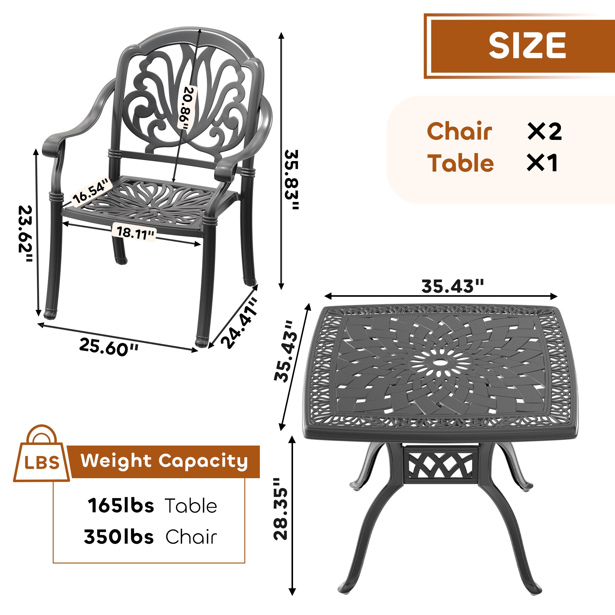nicesure SLBK6002CZ2A1173RC Patio-Dining-Sets - View #9