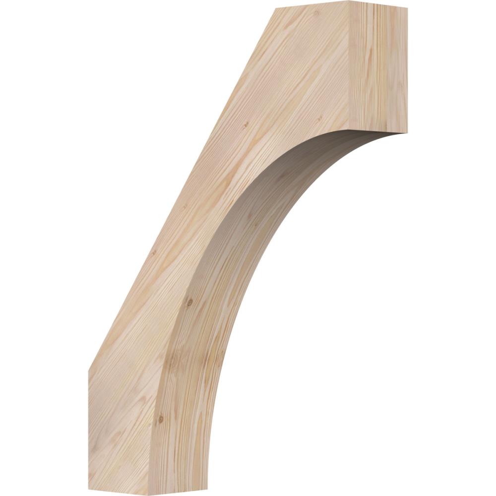 Ekena Millwork BRC06X22X30WTL00SDF 5-1/2-in x 22-in x 30-in Douglas Fir Unfinished Wood Westlake Smooth Knee Brace