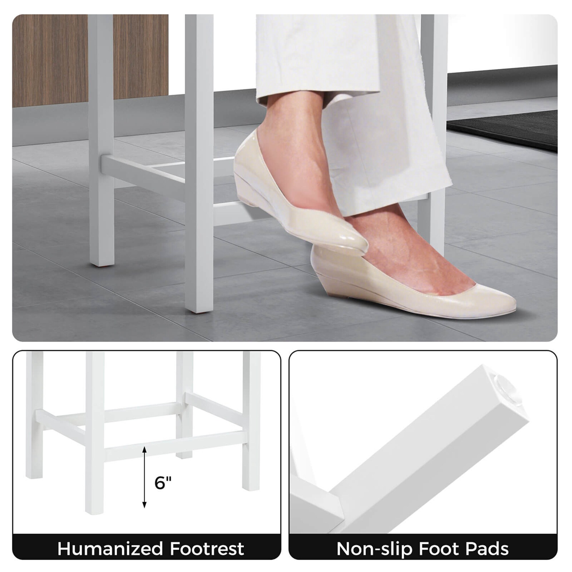 Costway HCST02972 stools - View #4