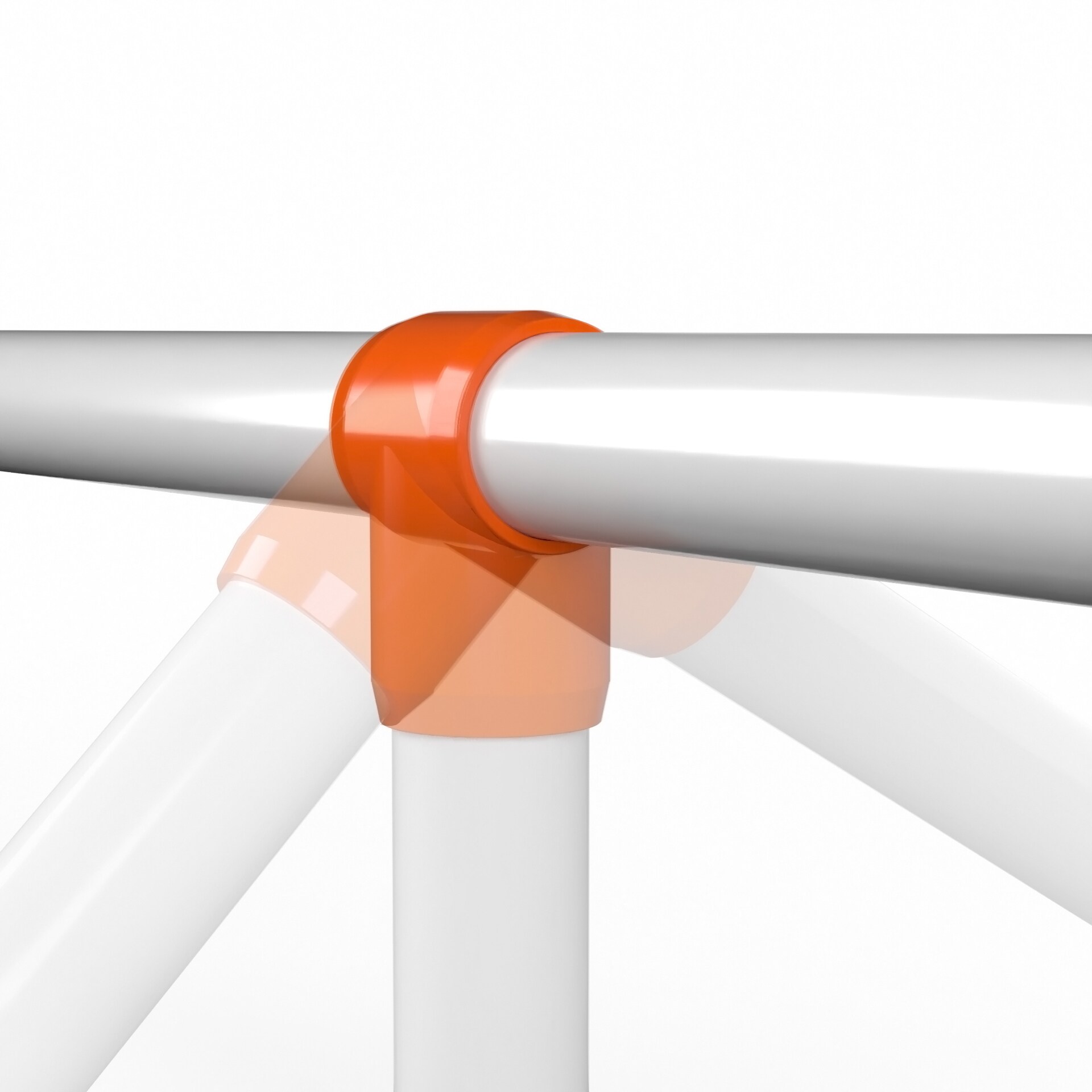 PVC Pipeworks 100-ST-O-4 Pvc-Pressure-Sch-40-Fittings - View #4