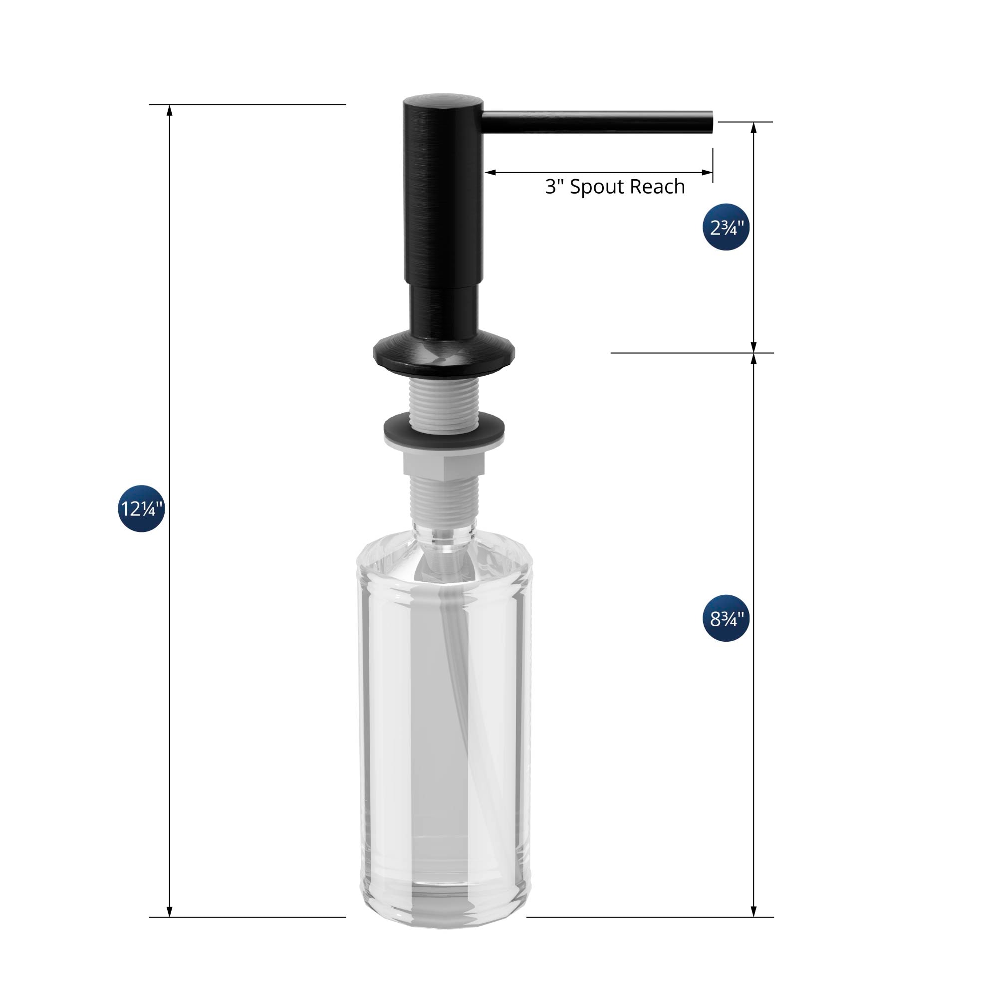 Karran SD35MB Soap-Lotion-Dispensers - View #3