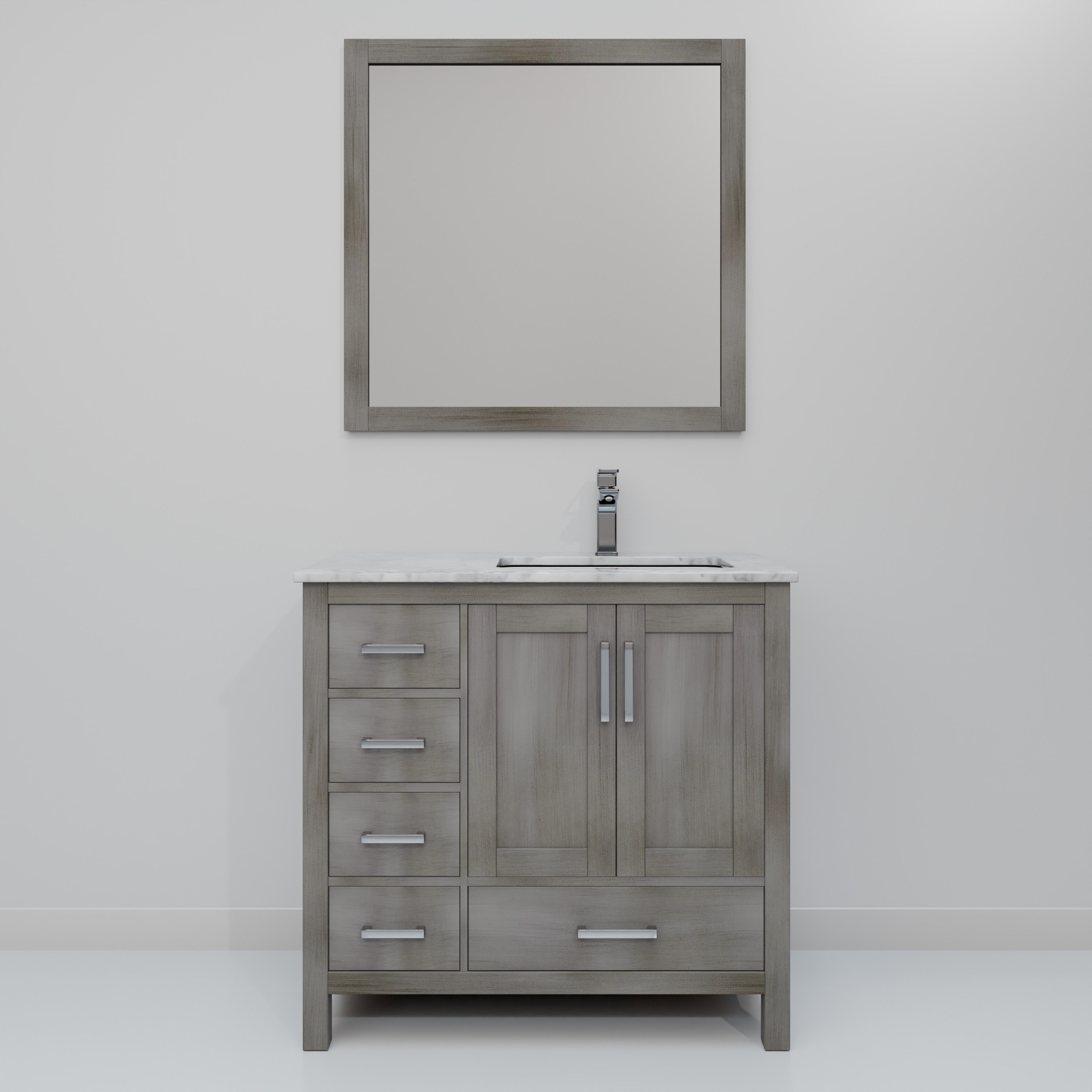 Lexora LJ342236SDDSM34FR Bath-Vanity-Combo - View #4