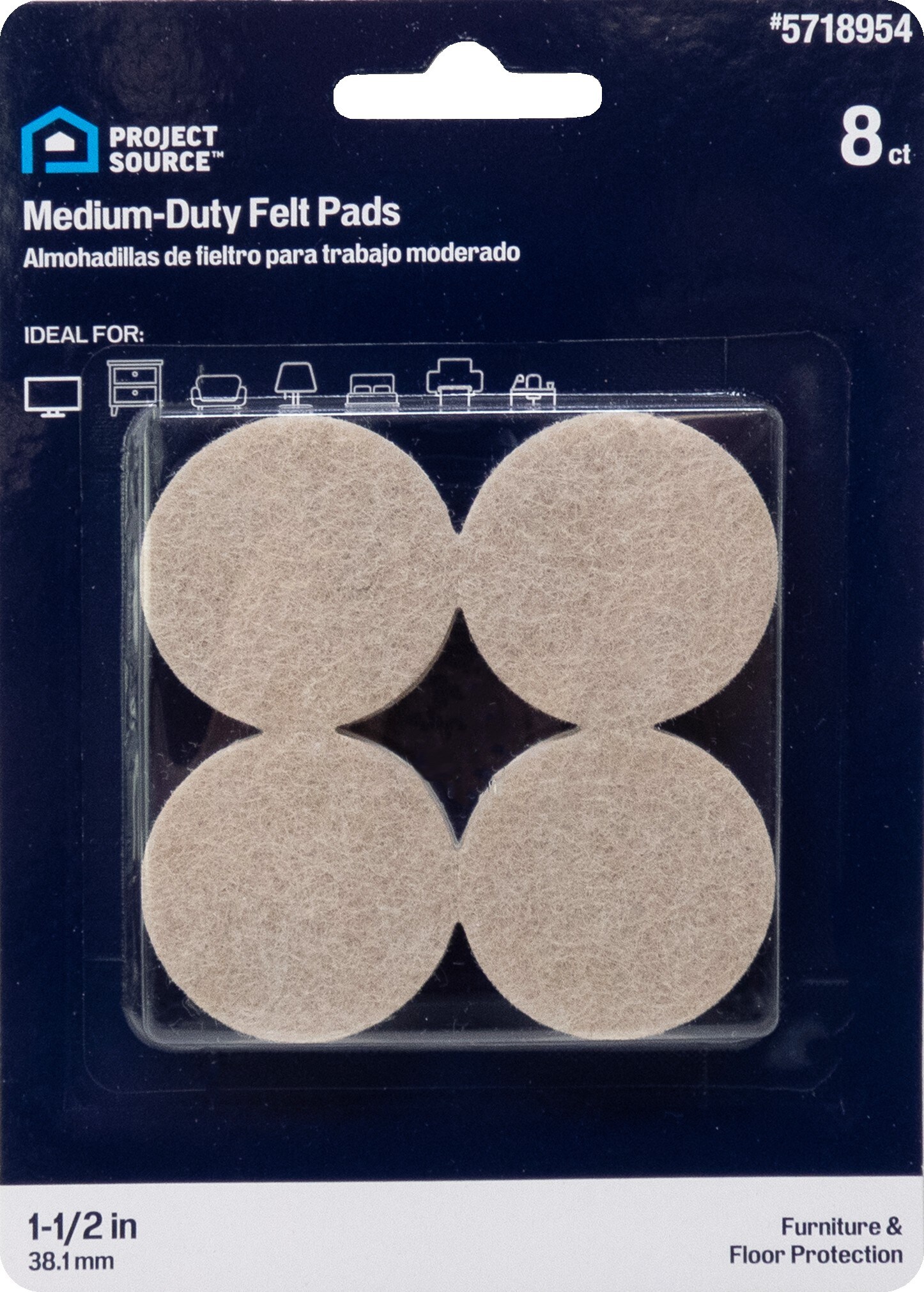 Project Source 4719324PS Felt-Pads - View #7