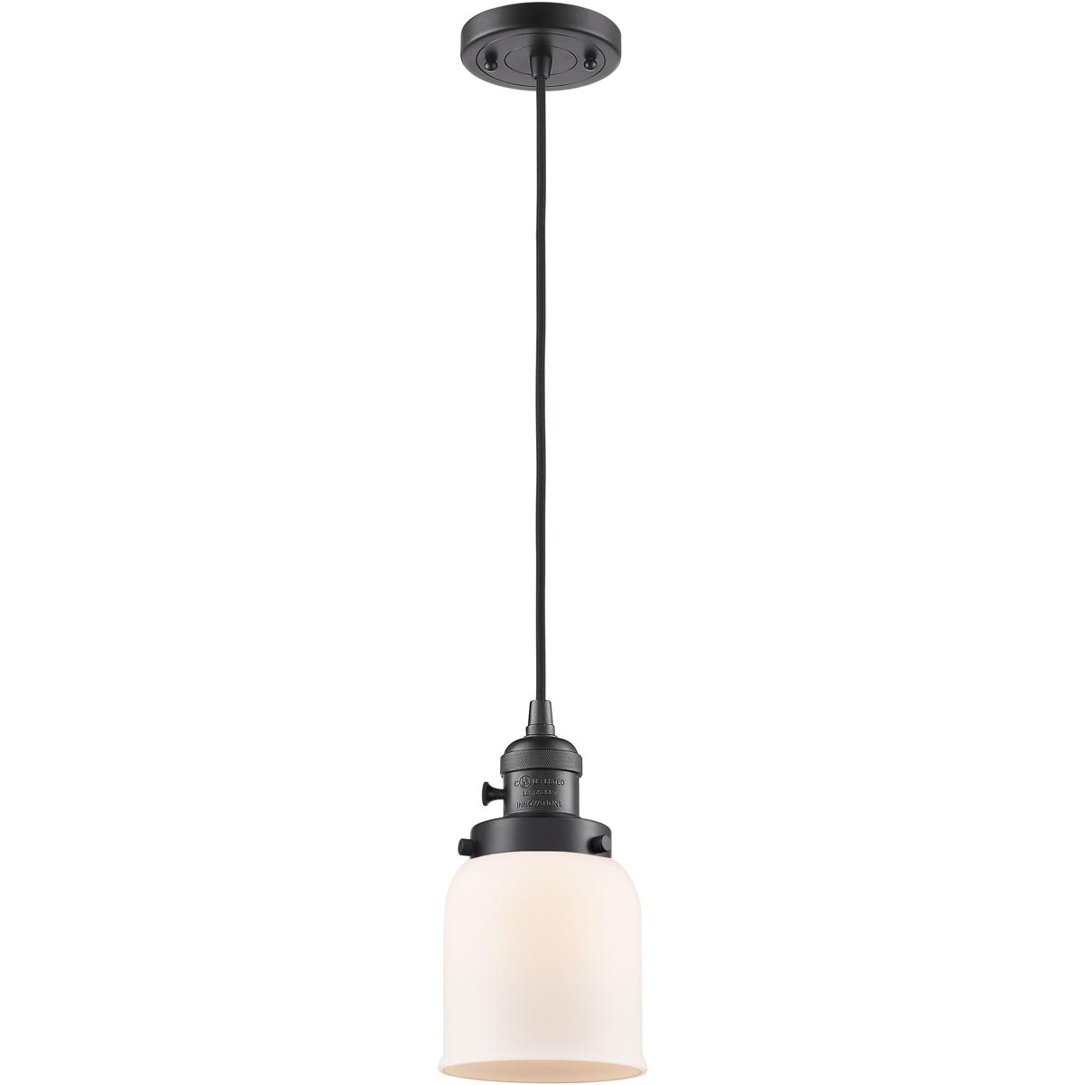Innovations Lighting 2344027 201CSW-OB-G51-LED Franklin Restoration Bell Mini Pendant
